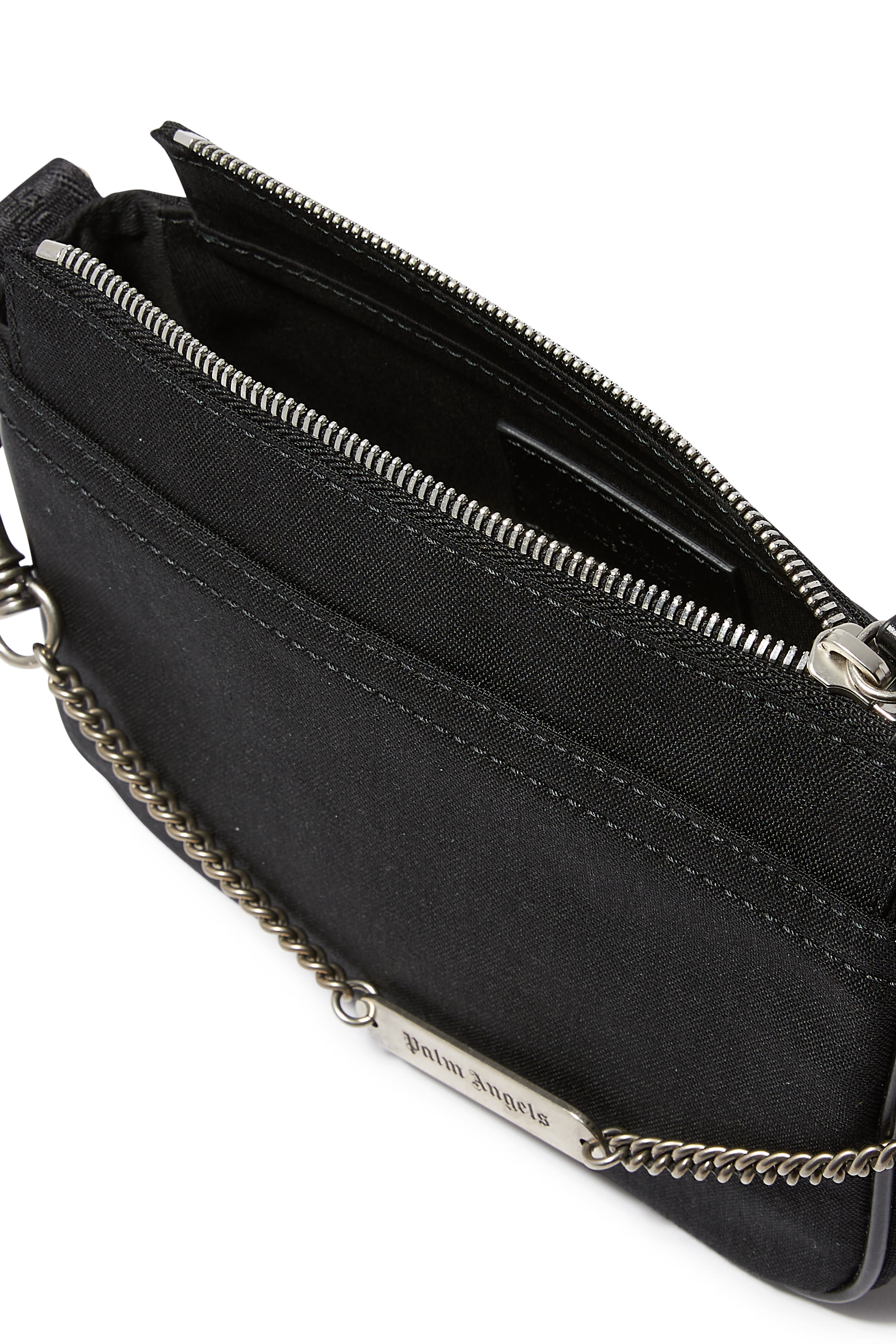 حقيبة كروس بحلية معدنية بشعار الماركة