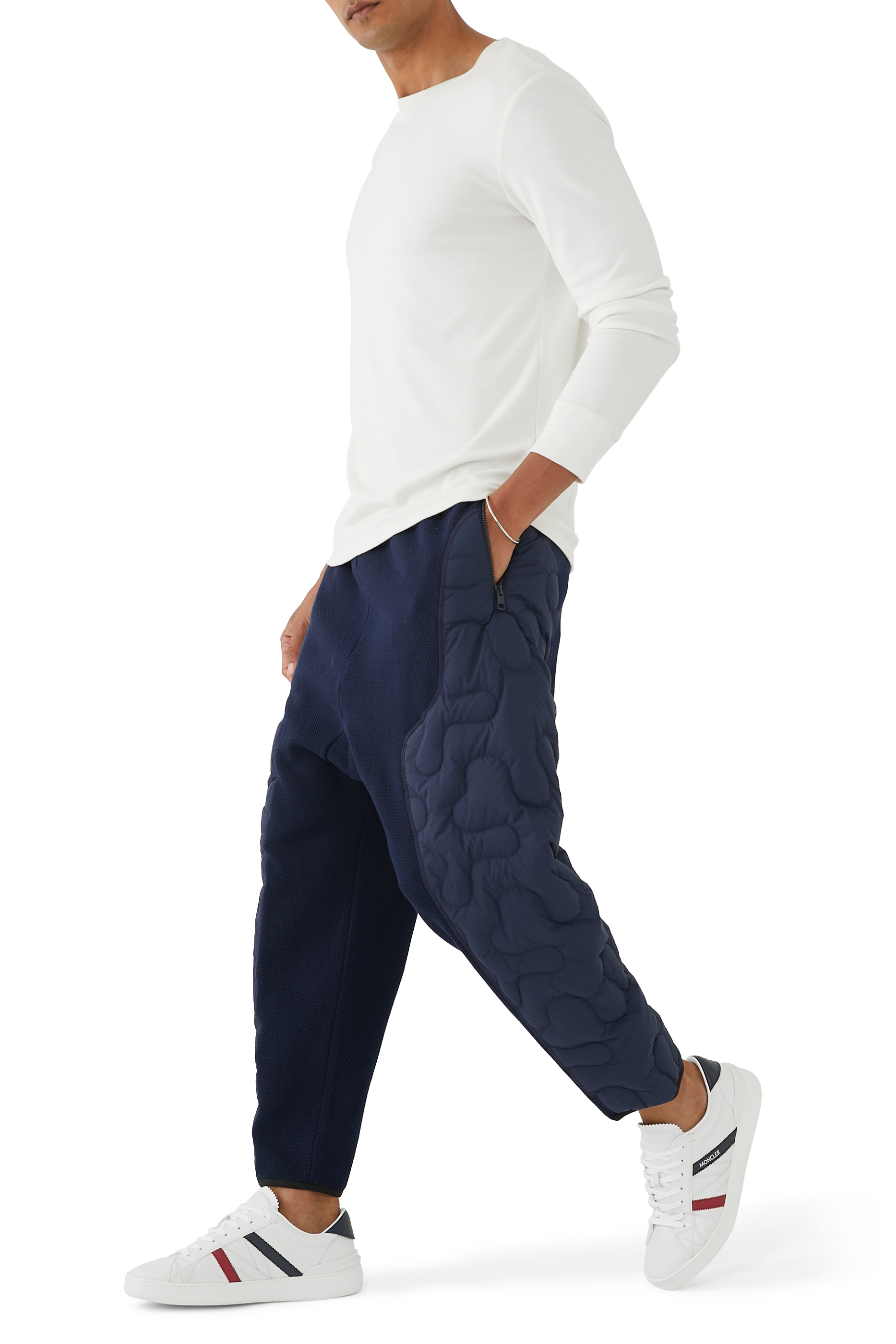 بنطال مونكلر X صالح بيمبري بتصميم مبطن