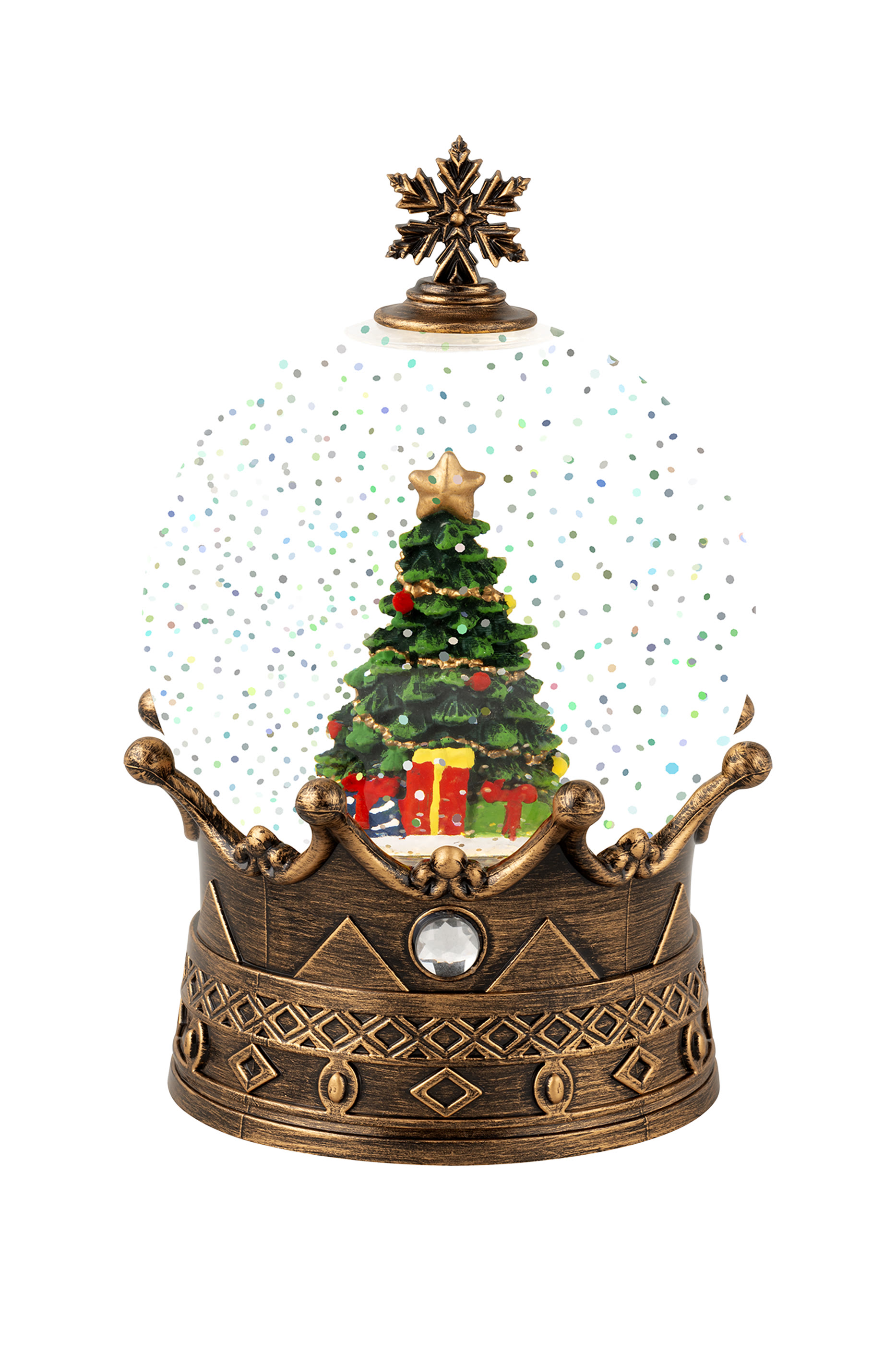 كرة ثلج بضوء LED