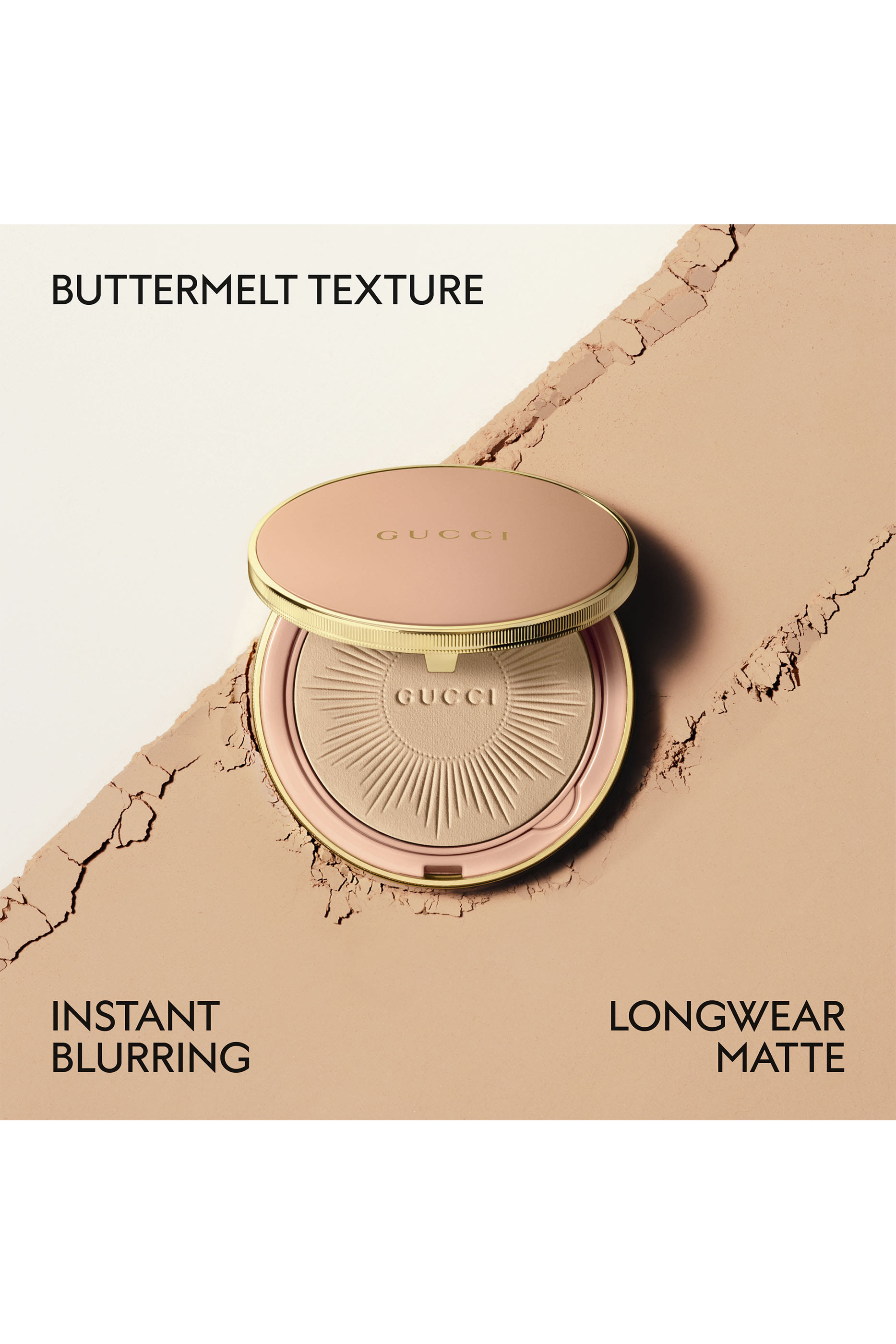 بودرة غير لامعة للوجه