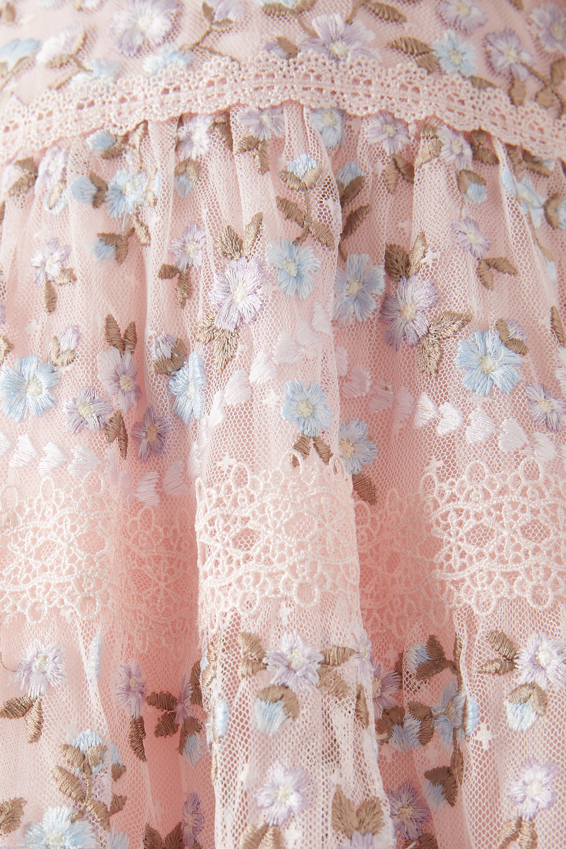 فستان جارلاند مزين بأشرطة للأطفال