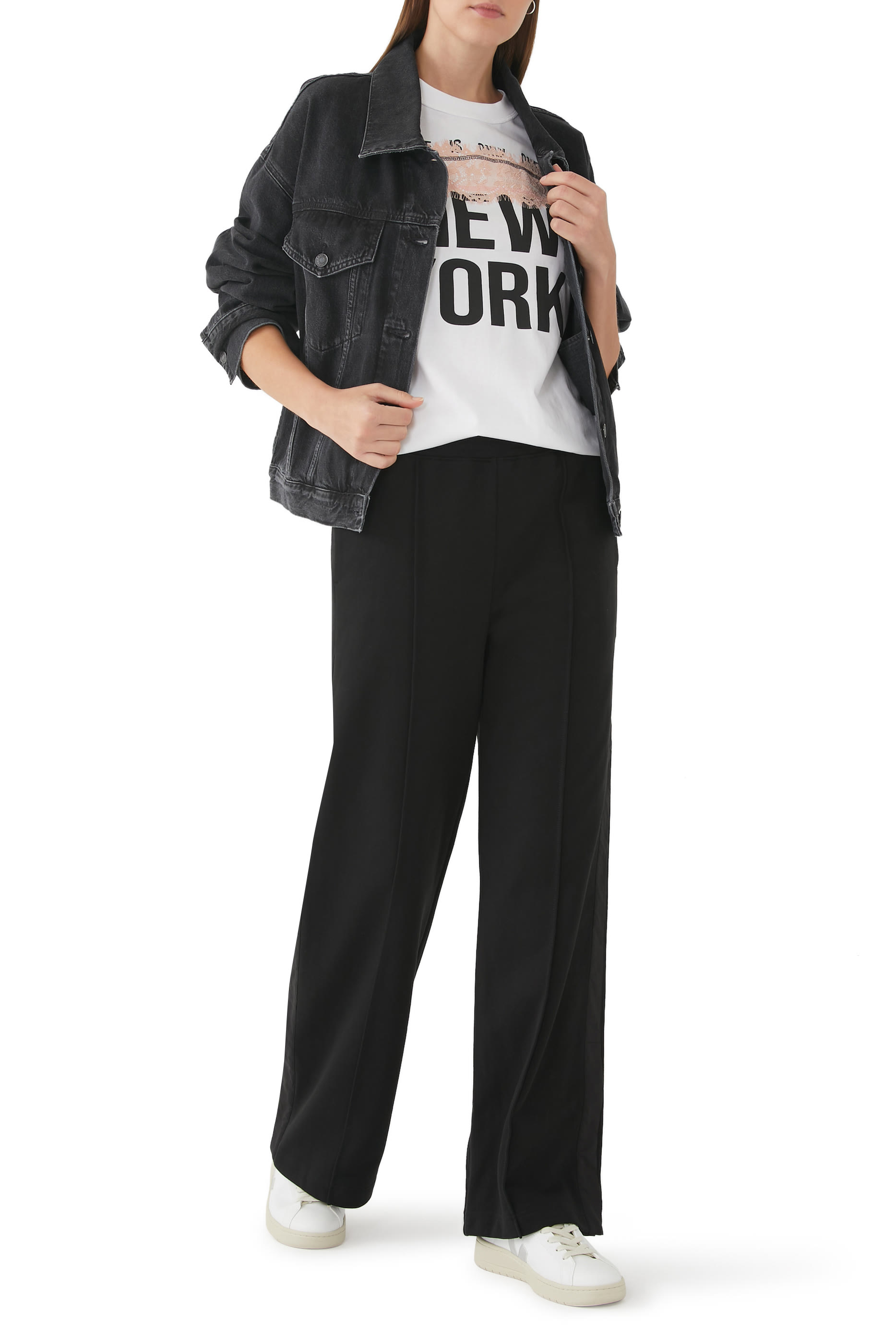 تيشيرت بطبعات اونلي وان نيويورك