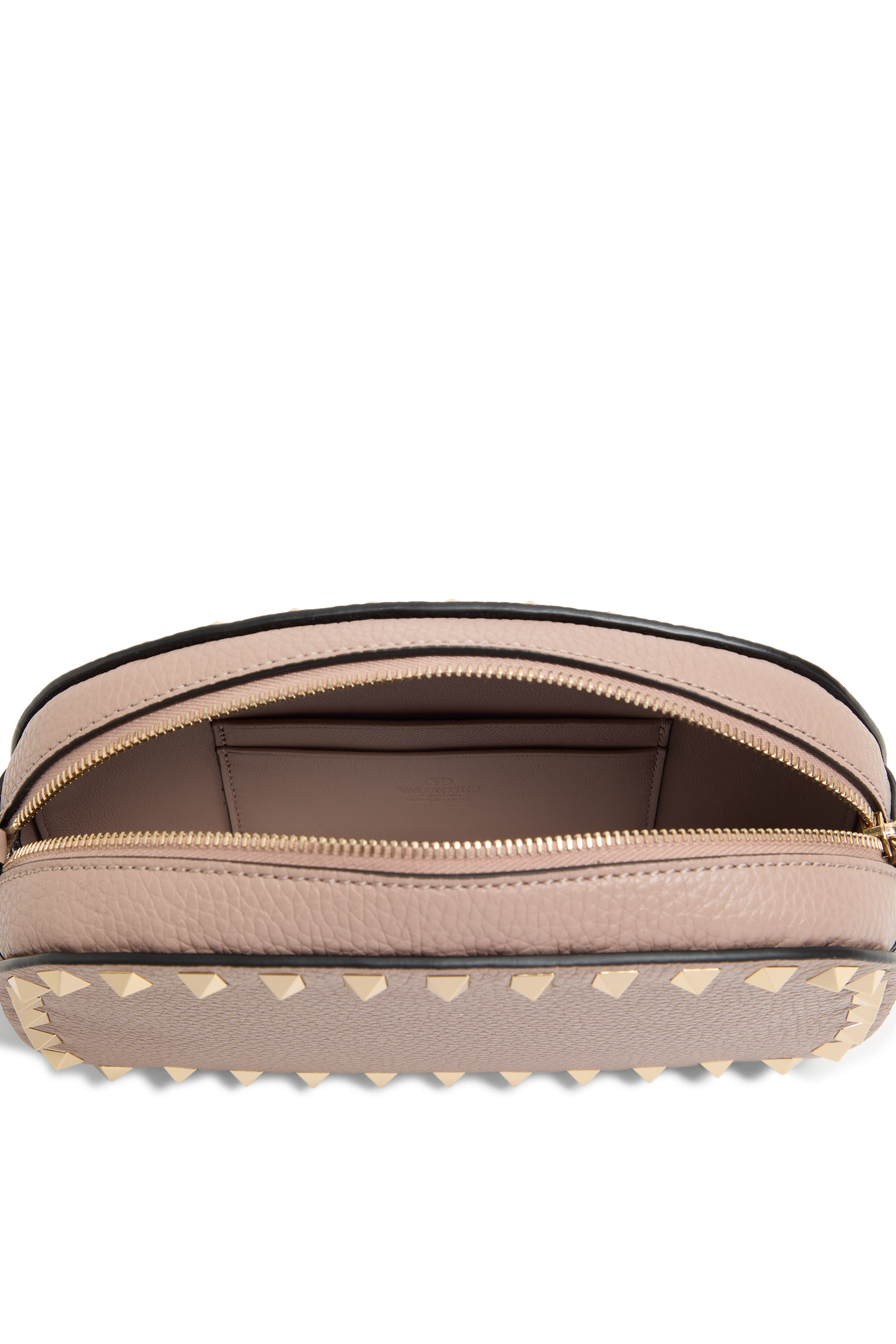 حقيبة كروس بودي صغيرة مرصعة بحلي هرمية