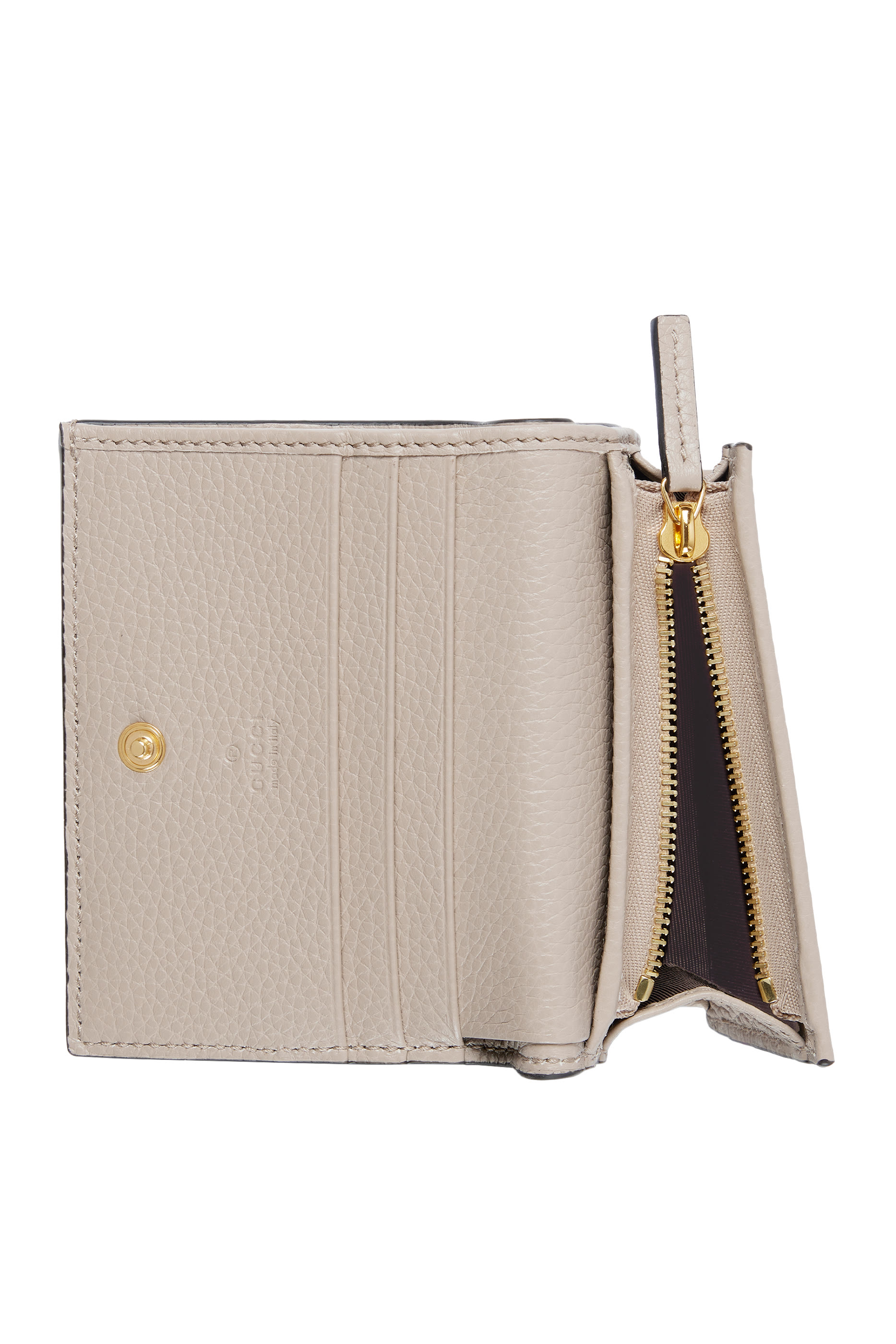  Bi-Color GG Marmont Small Wallet 