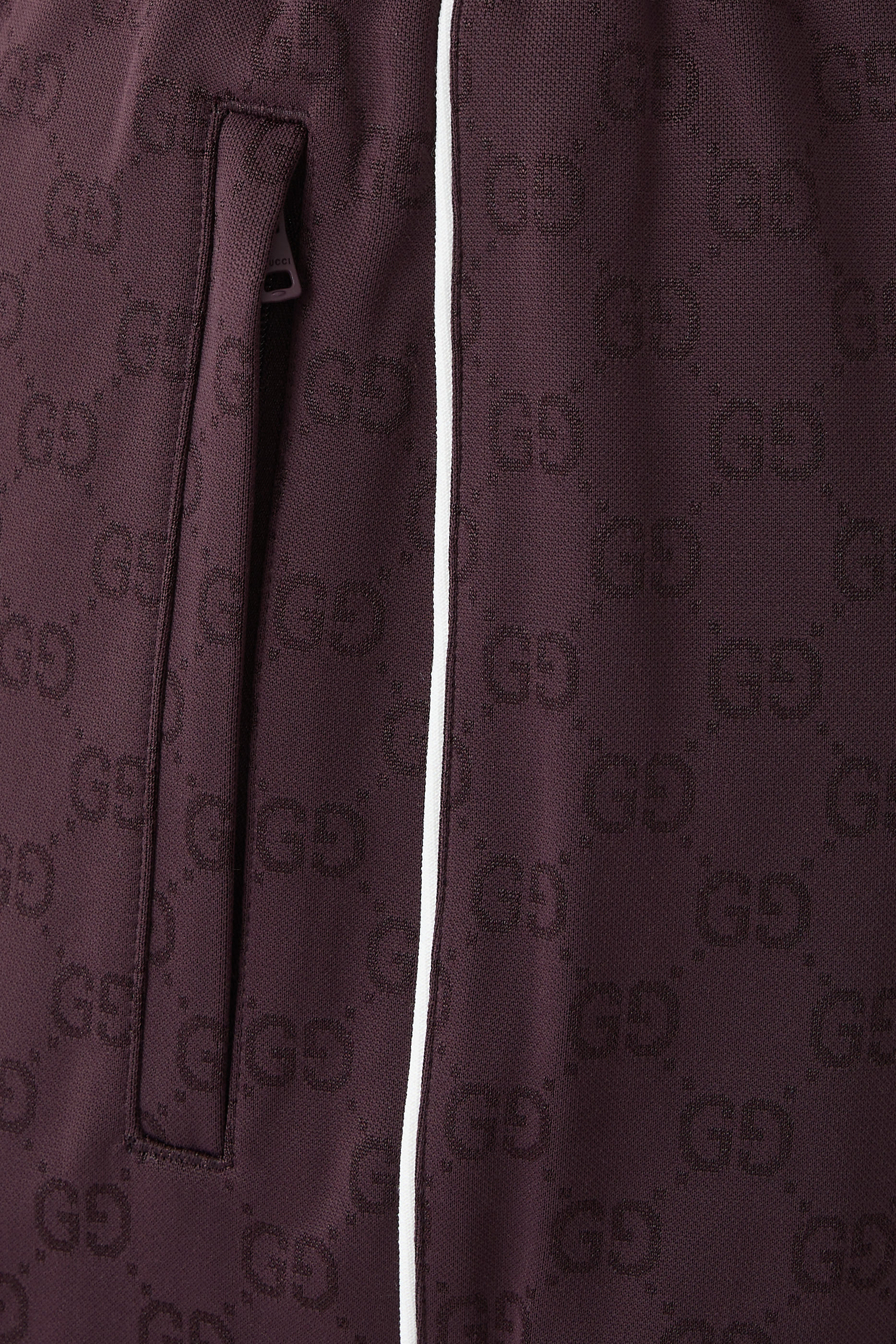 شورت بنقشة حرفي شعار الماركة نايلون وقطن