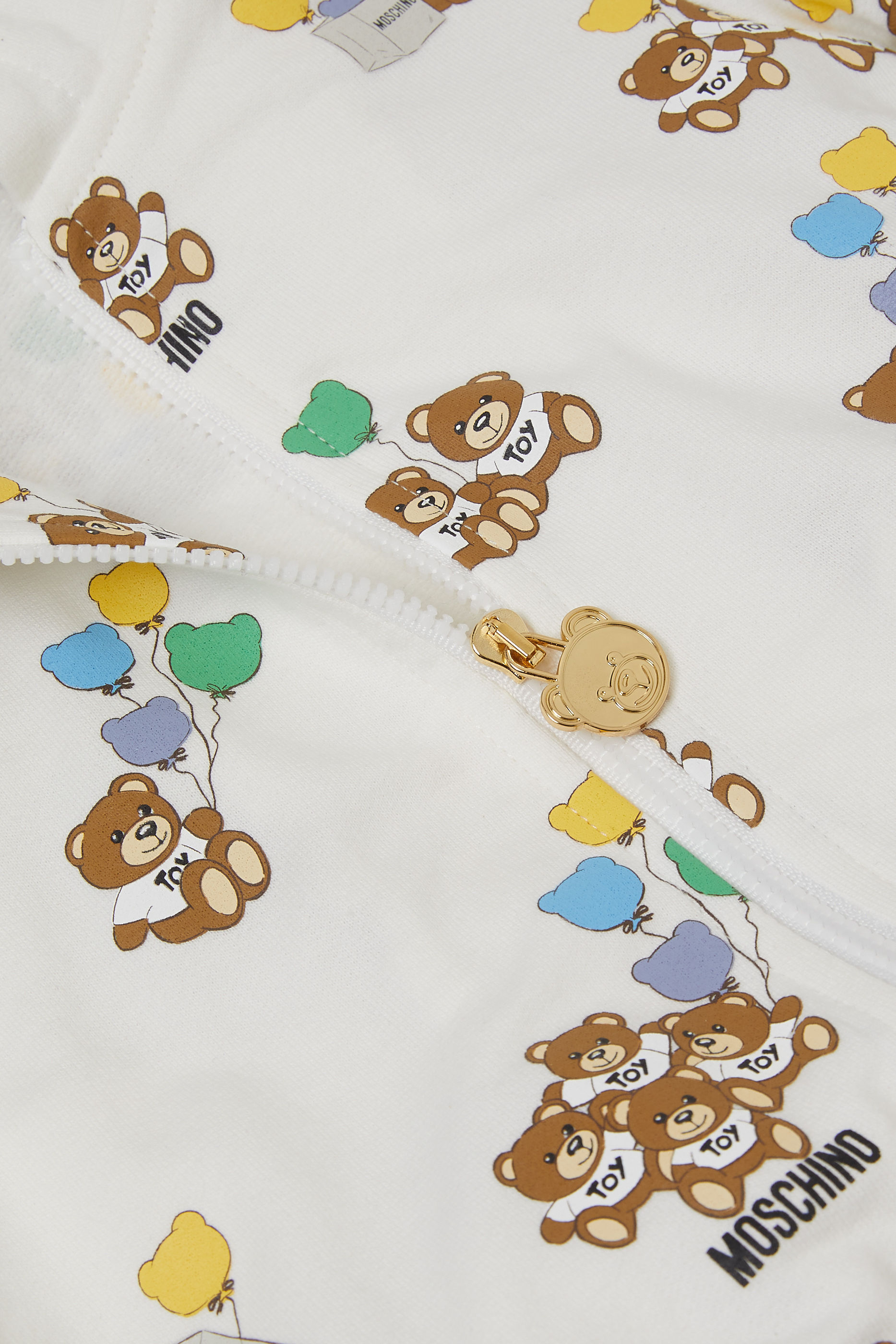 Kids Teddy Print Tracksuit Set