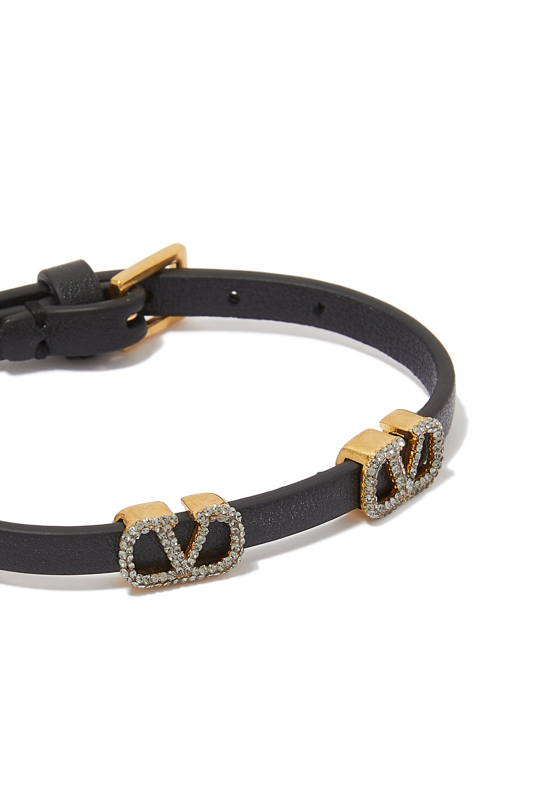 سوار فالنتينو غارافاني ستراس بحلي شعار الماركة