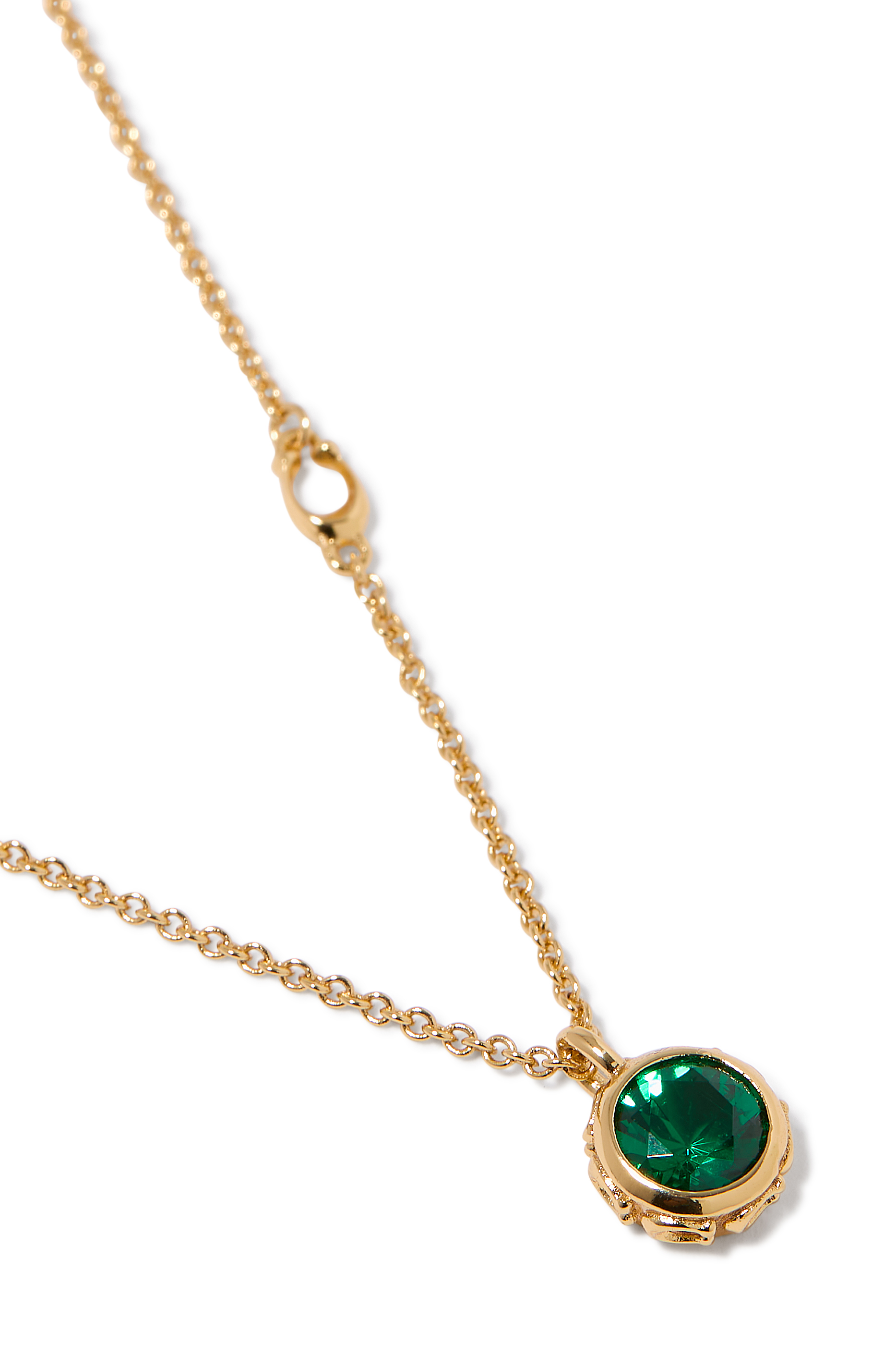 طقم قلادة وأقراط بأحجار