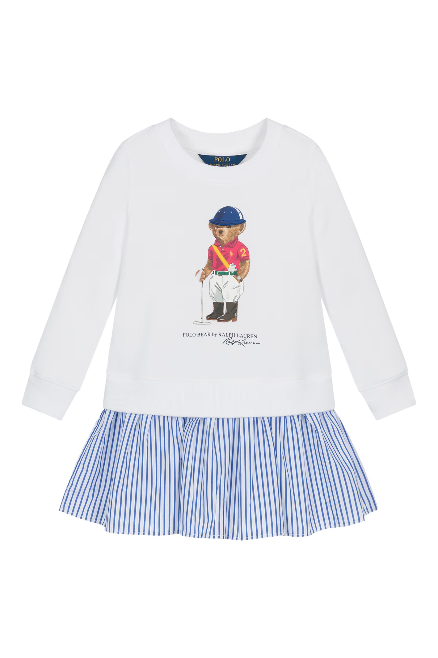 فستان منسوج للأطفال