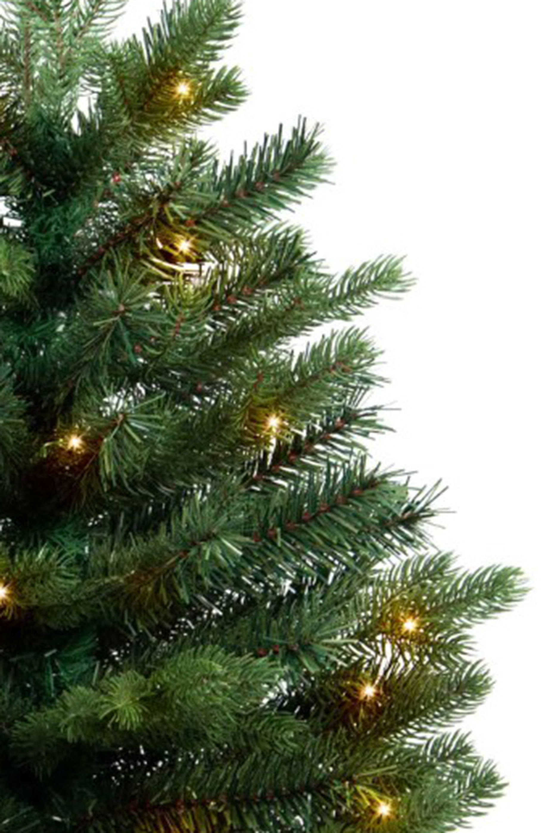 شجرة كريسماس صناعية سبيتسبيرجين بإضاءة أل آي دي، 75 سم