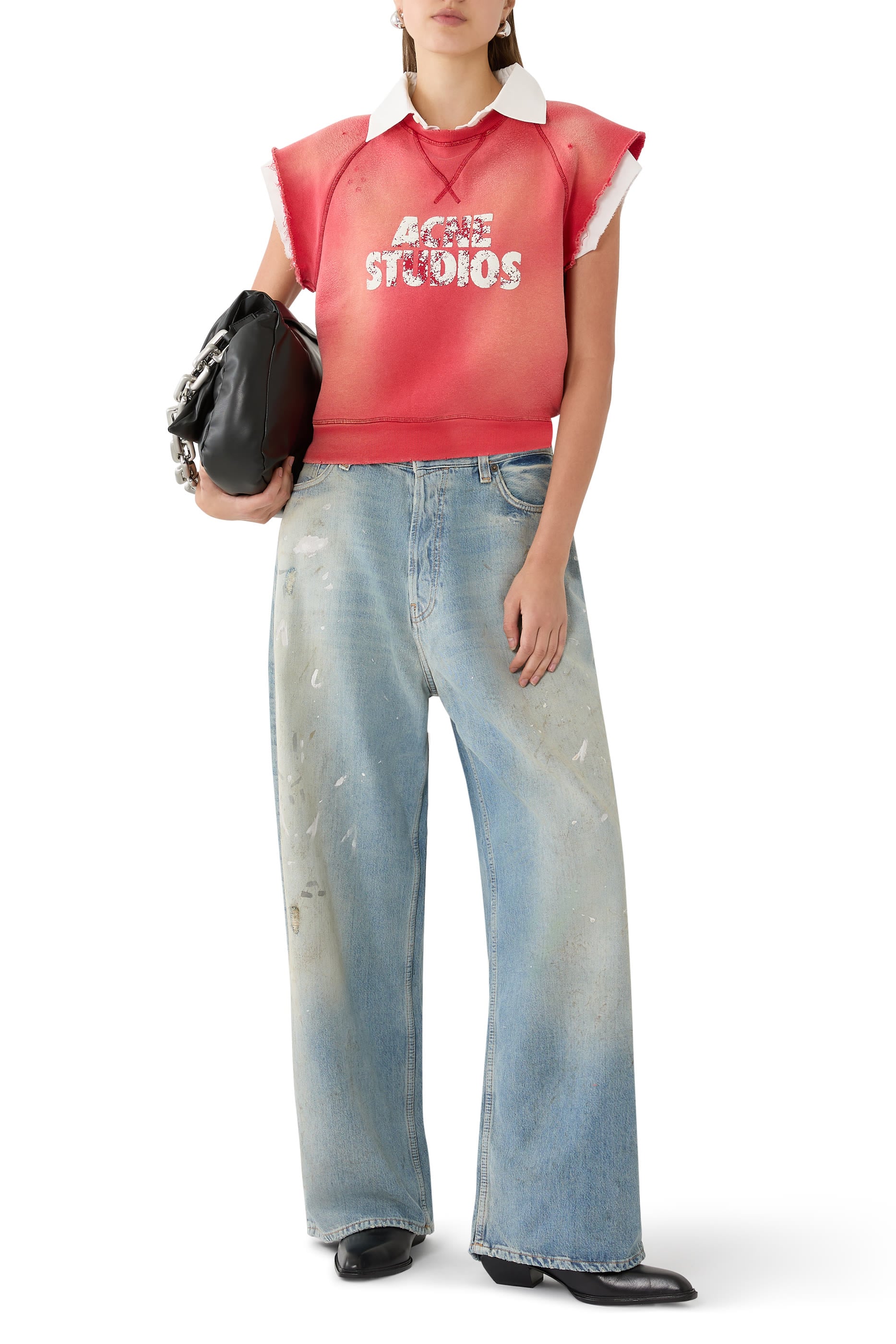 بنطال جينز _ 2023 بقصة فضفاضة