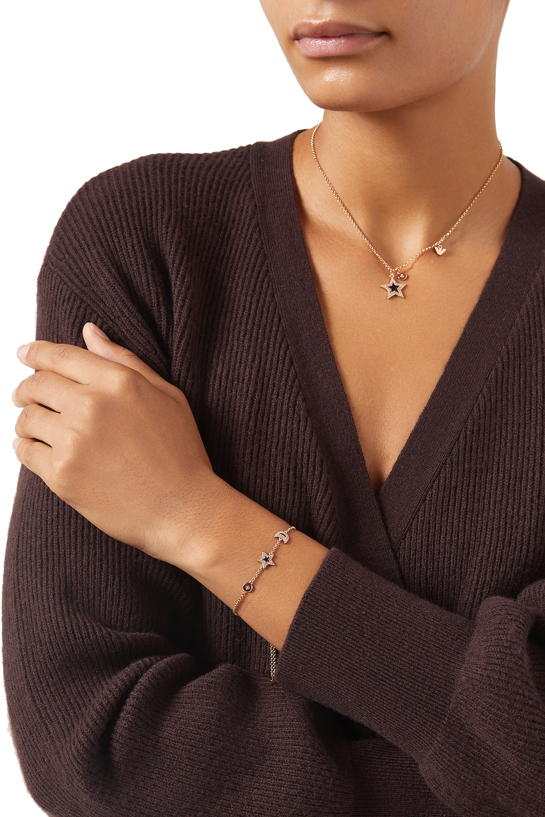 سوار بحلي بتصميم نجمة وهلال نحاس