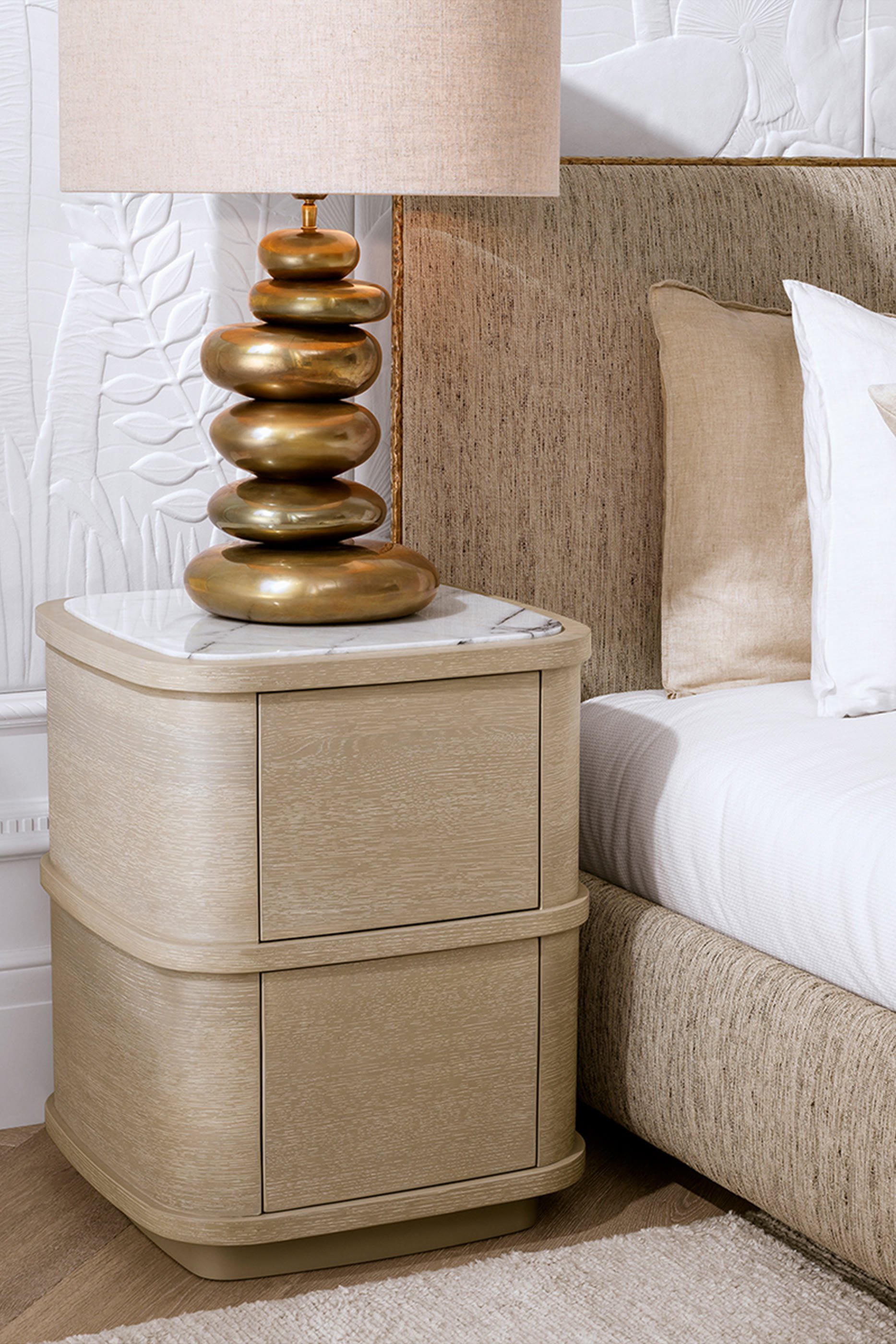 طاولة سرير جانبية كابانا