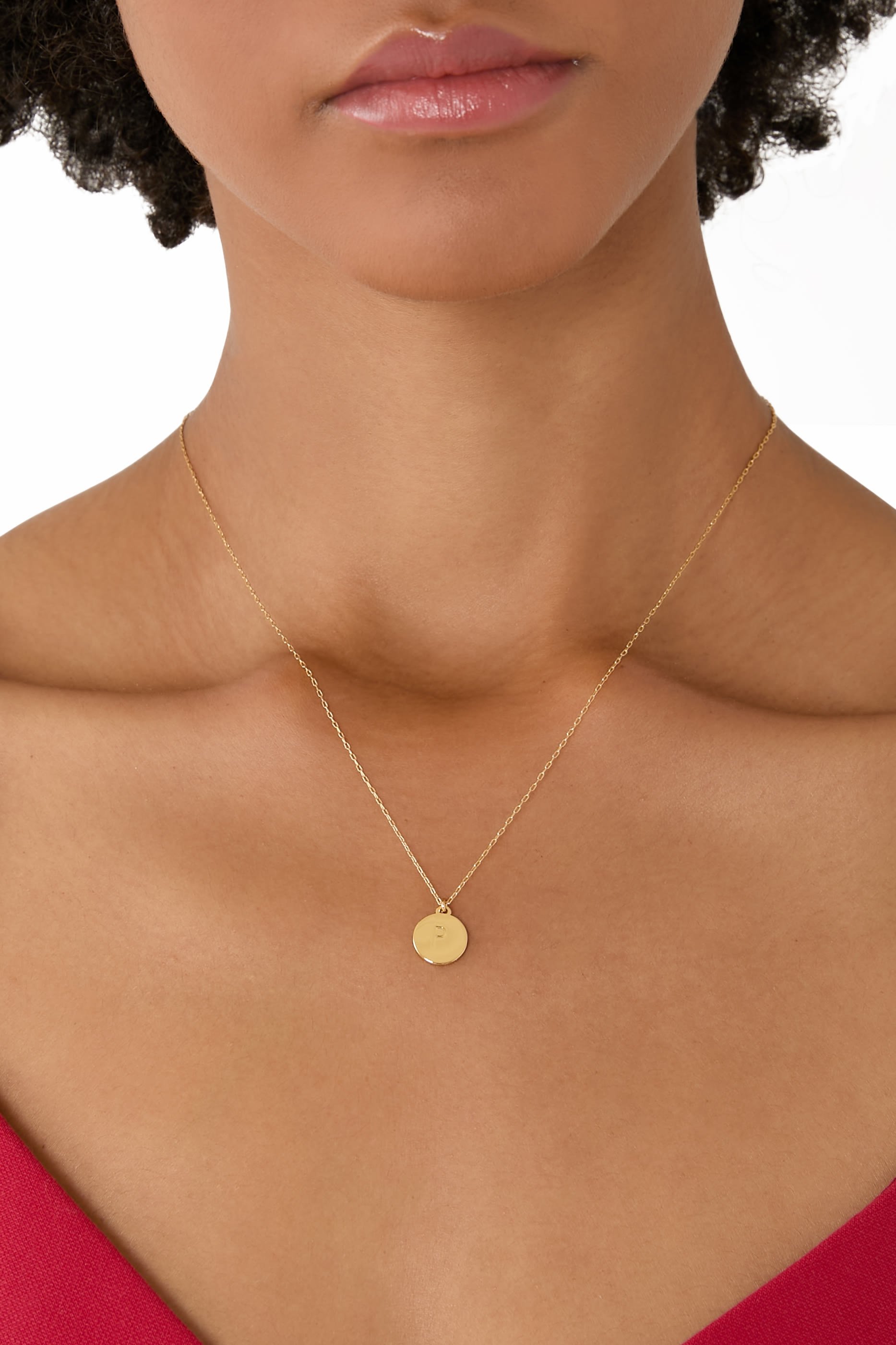 Initial ‘P’ Mini Pendant