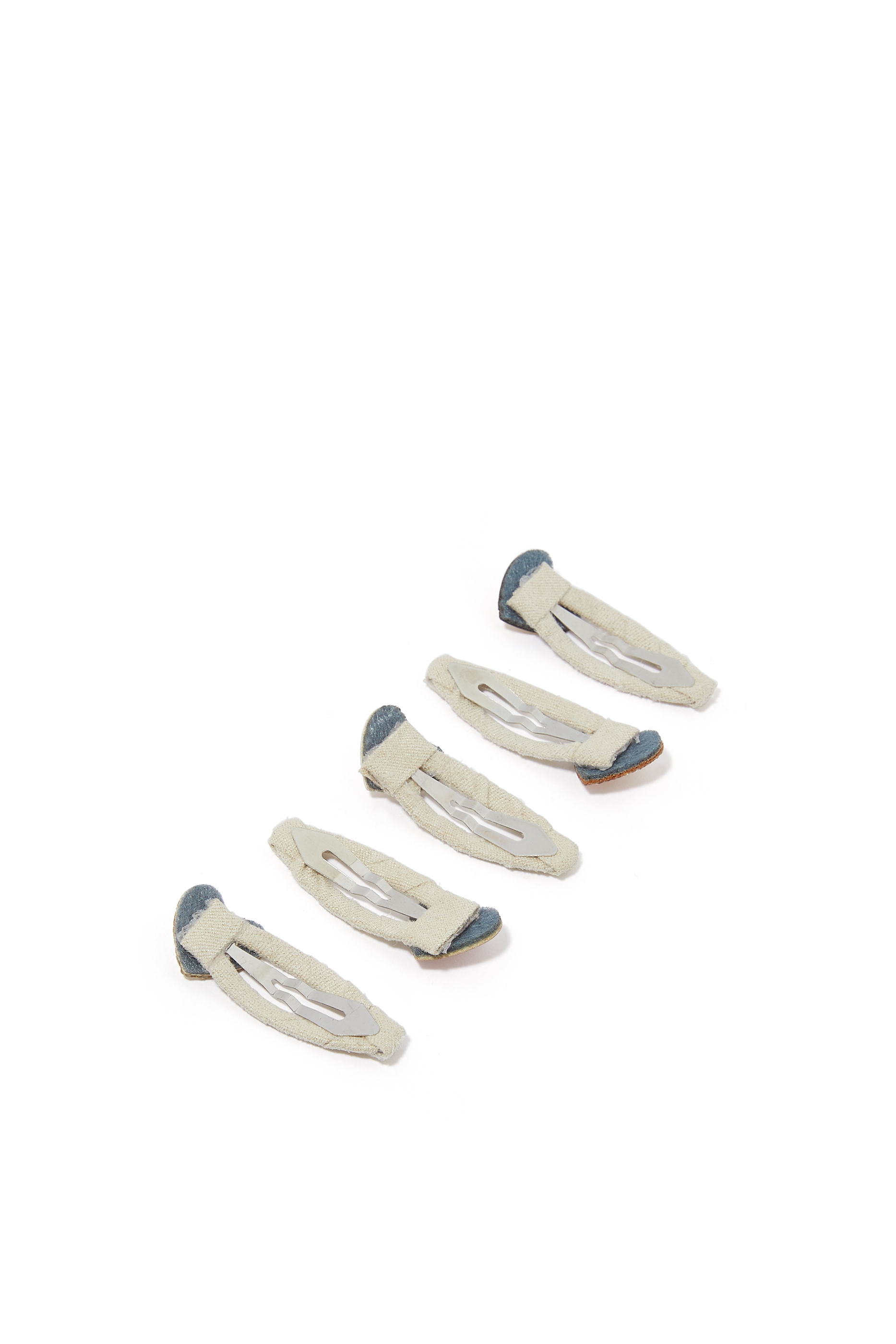 طقم مشابك صغيرة على شكل قلب للأطفال 5 قطع