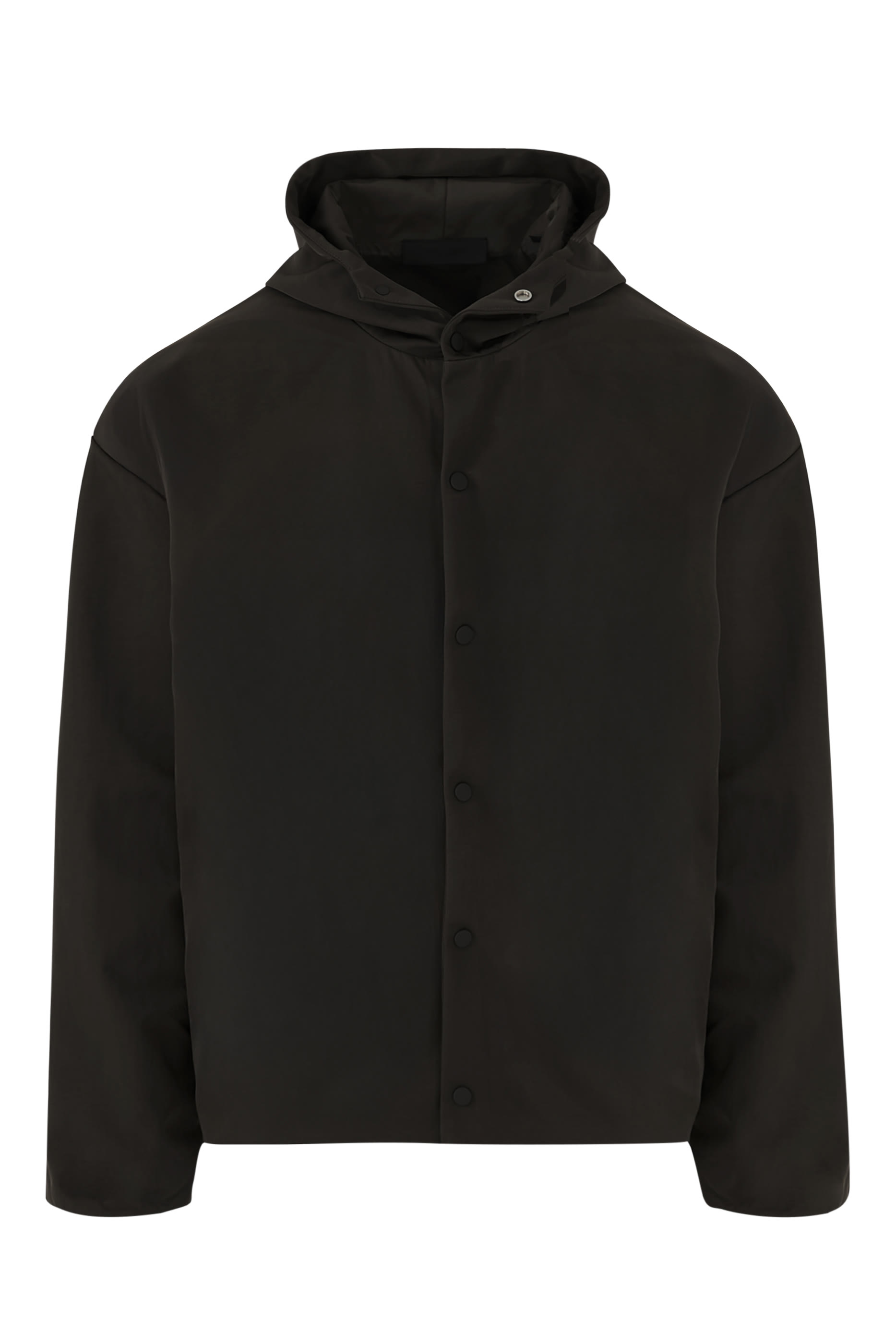 جاكيت كوتشز بغطاء رأس نايلون بارز الملمس