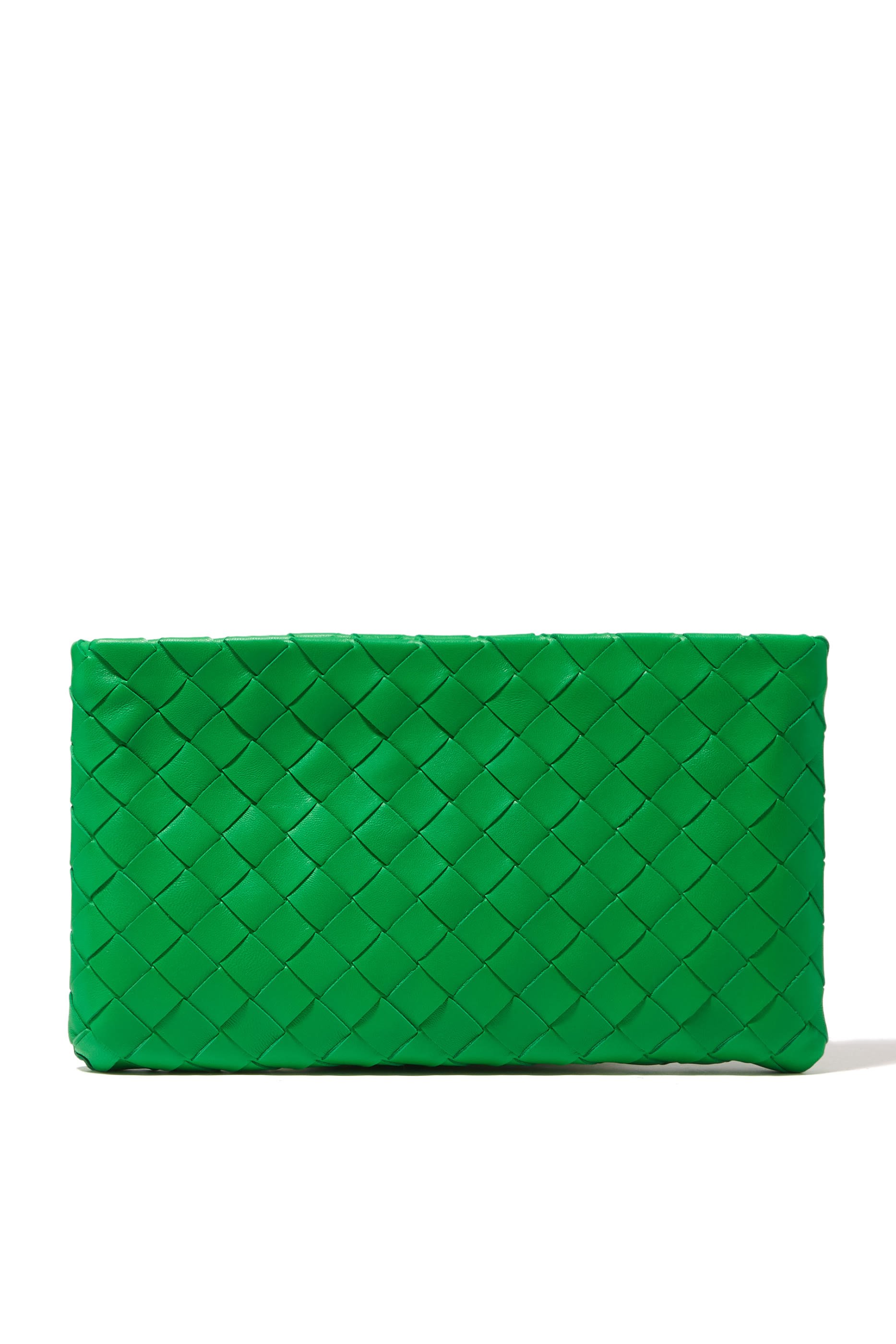 حقيبة متوسطة بتصميم مجدول