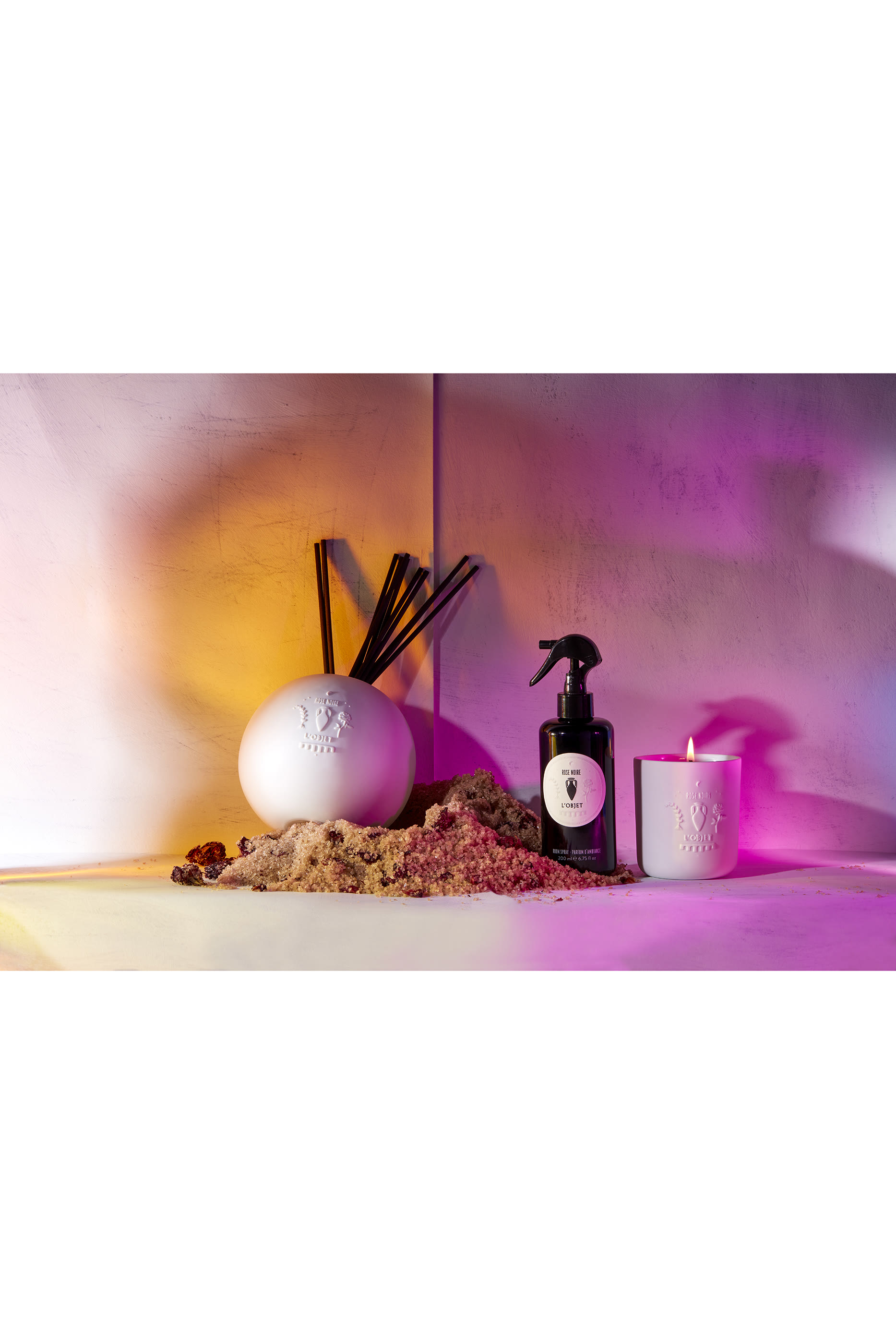 مجموعة موزع عطور روز نوار