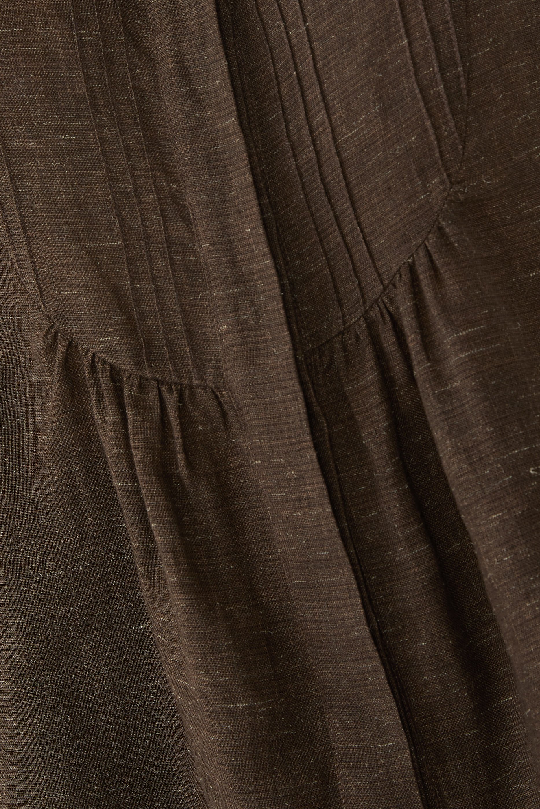  Icon Linen Chambray Shirt with Plastron