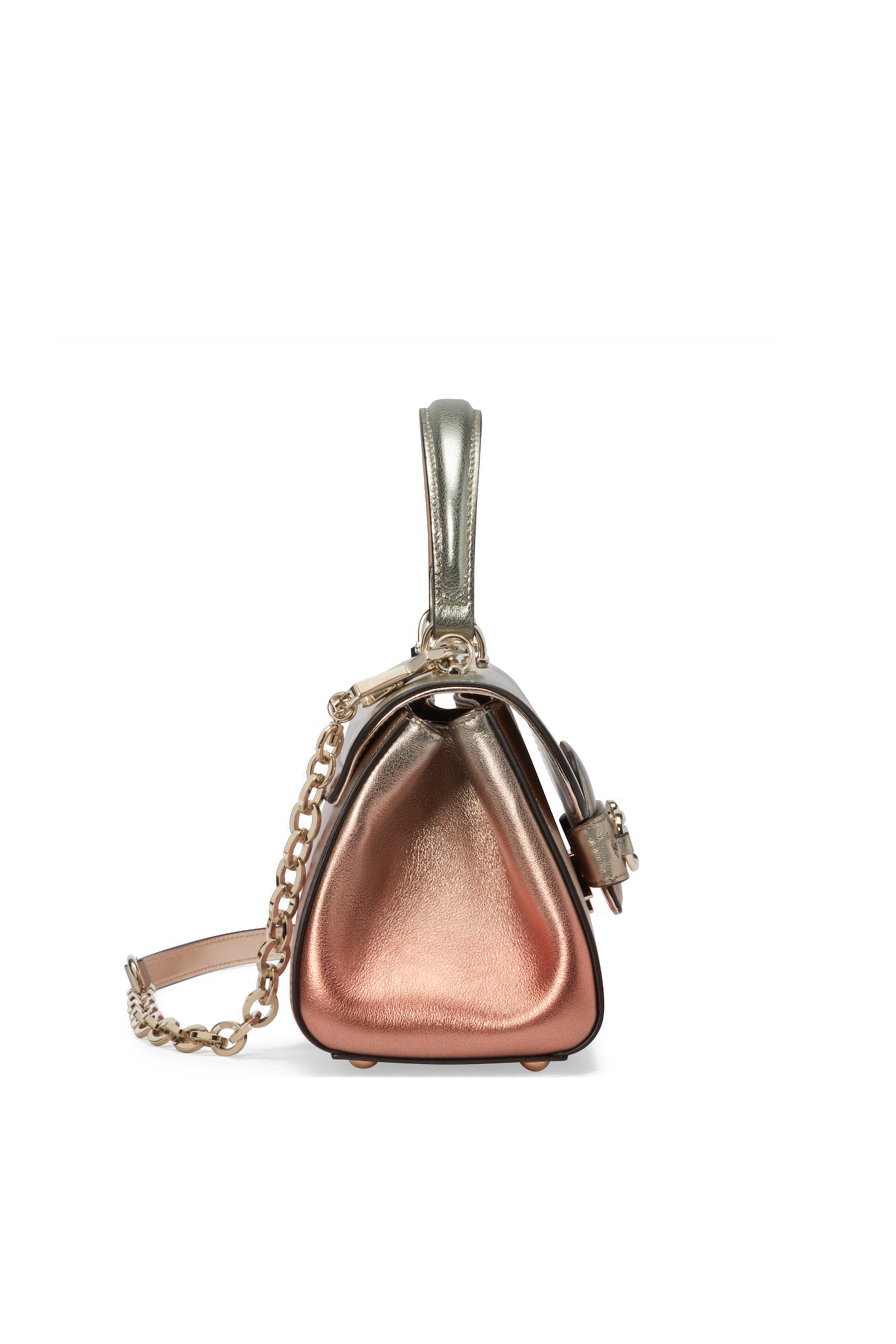 حقيبة بيد علوية وحلية لجام الحصان