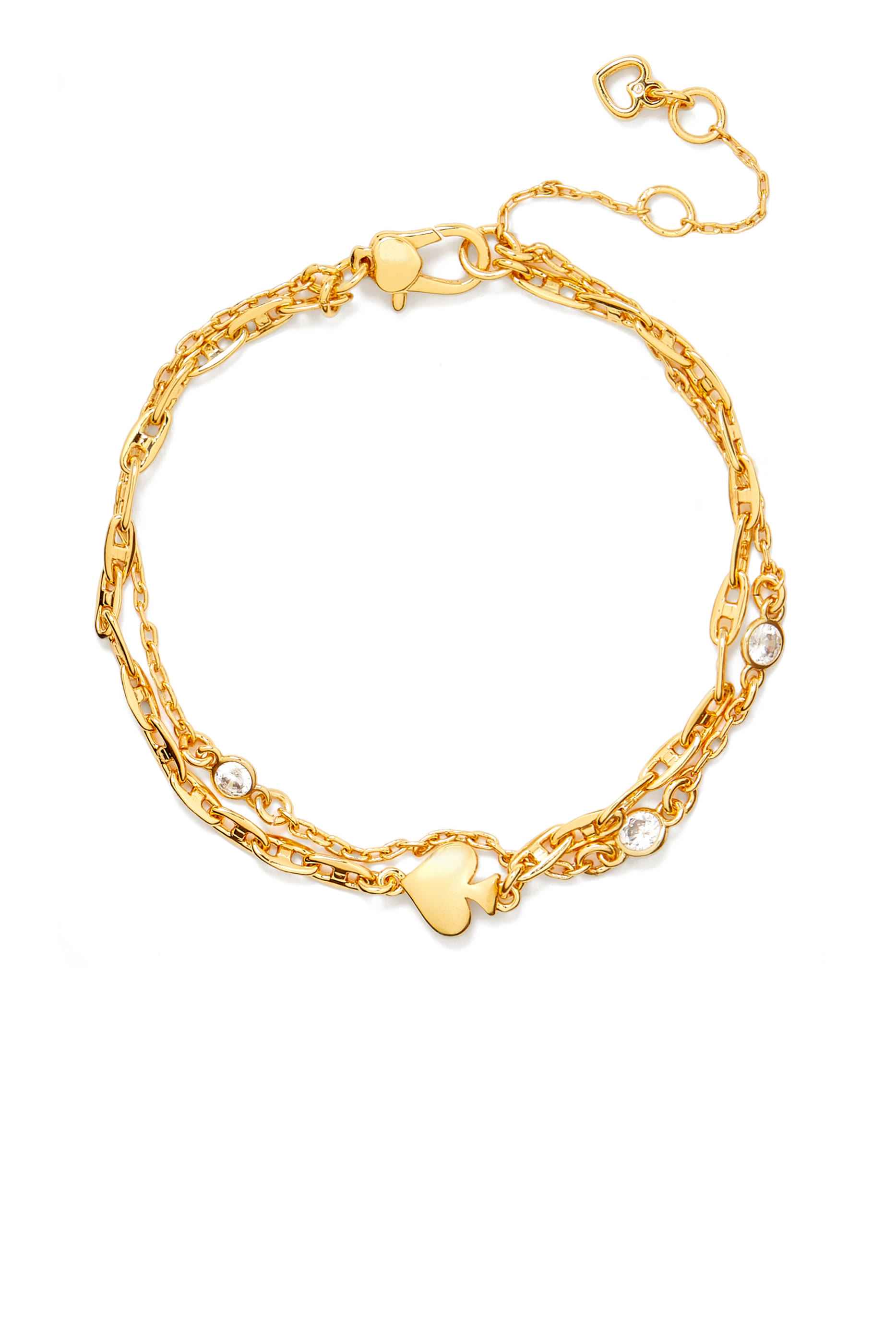 سوار سو سبايد مرصع بأحجار زركونيا، معدن مطلي