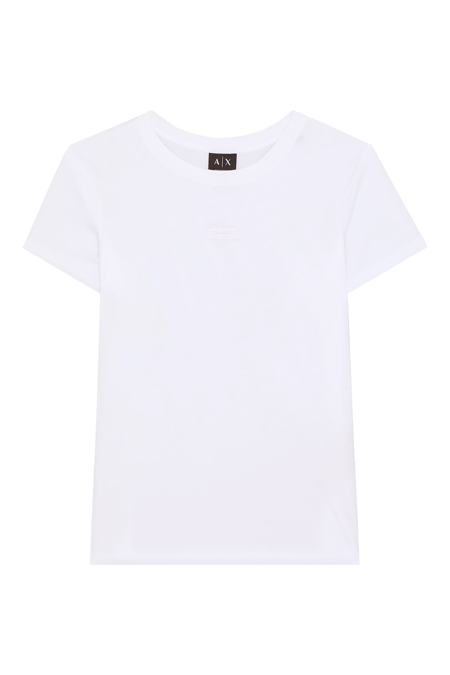 تيشيرت بقصة عادية بشعار الماركة