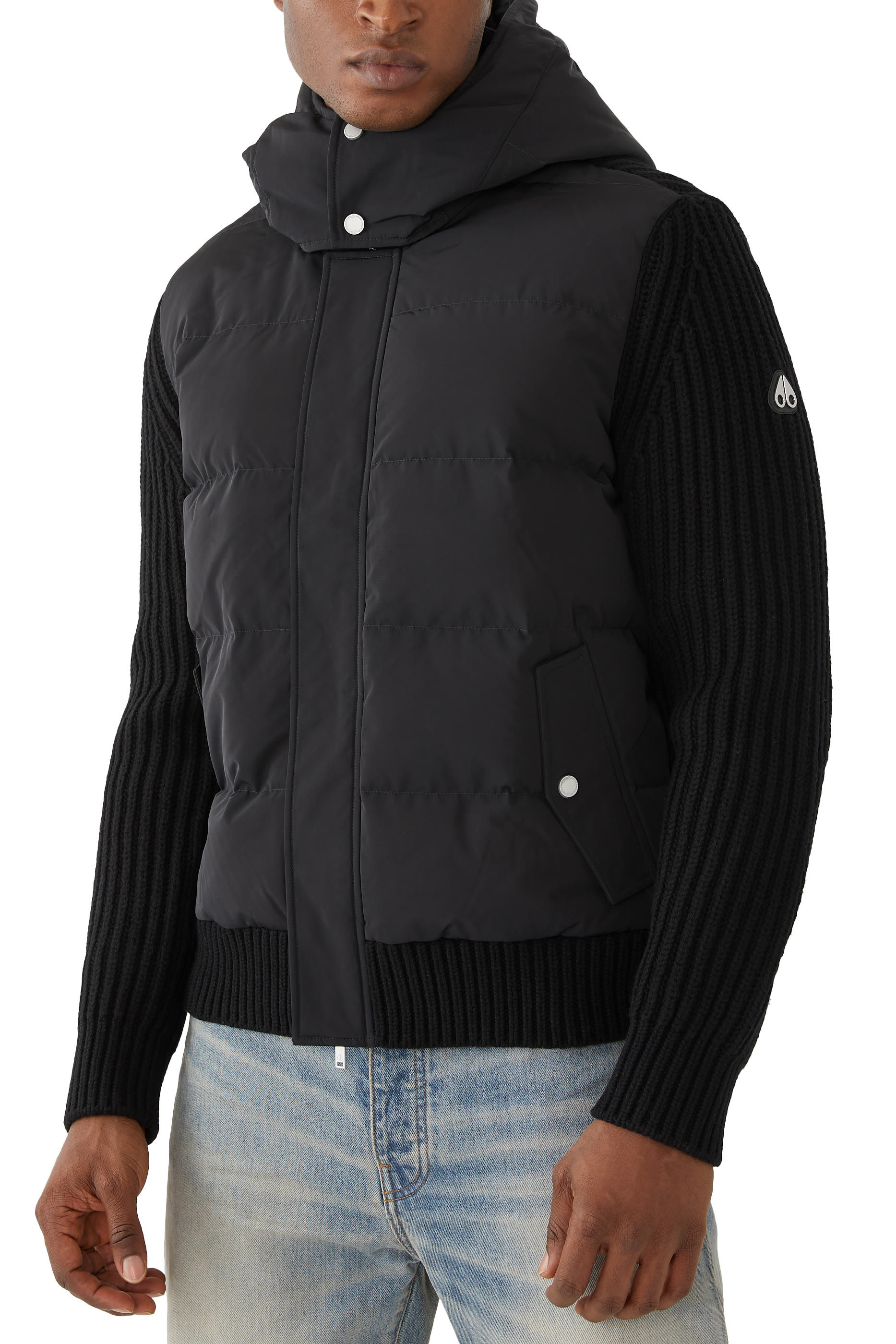 جاكيت بومبر مايبل من خامات مختلفة