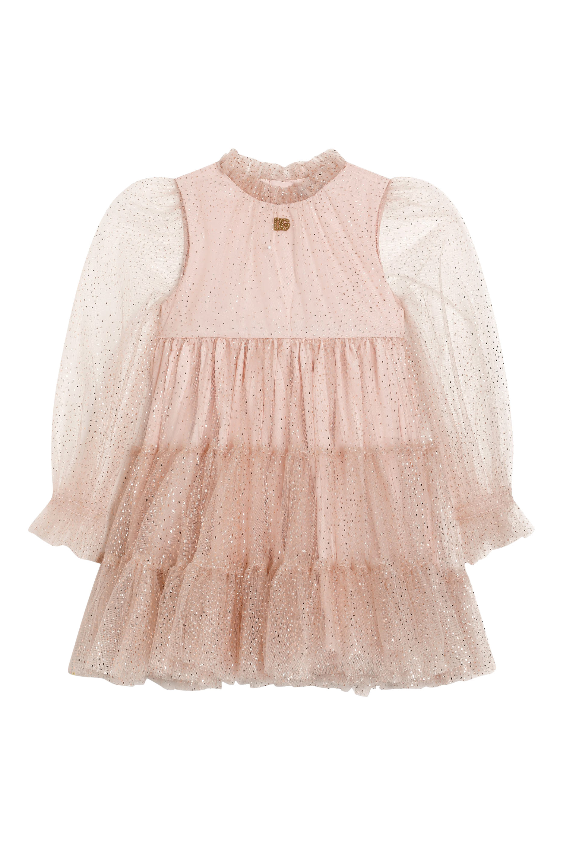 فستان بنقشة نقاط بولكا تول للأطفال