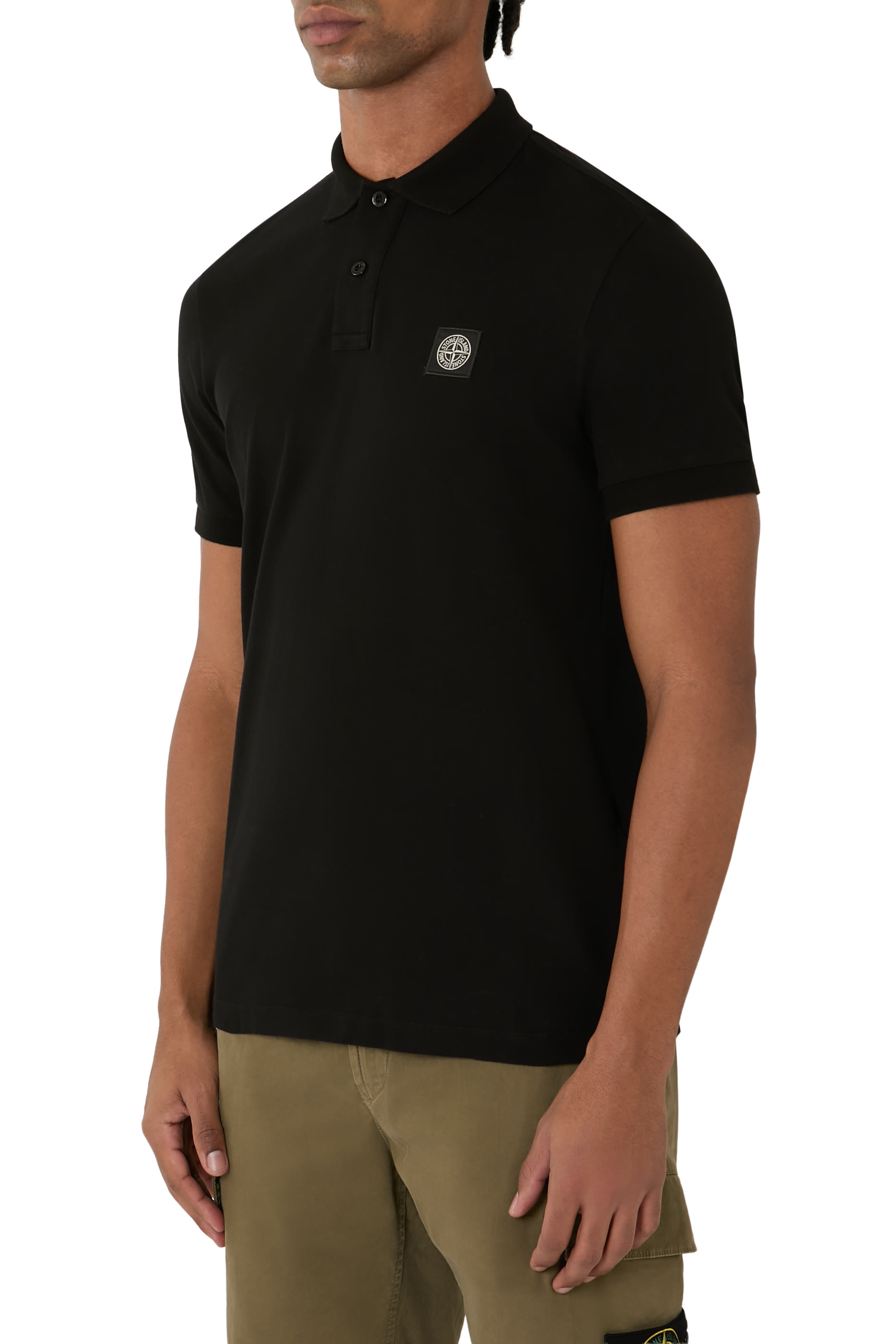 Compass Patch Polo Shirt