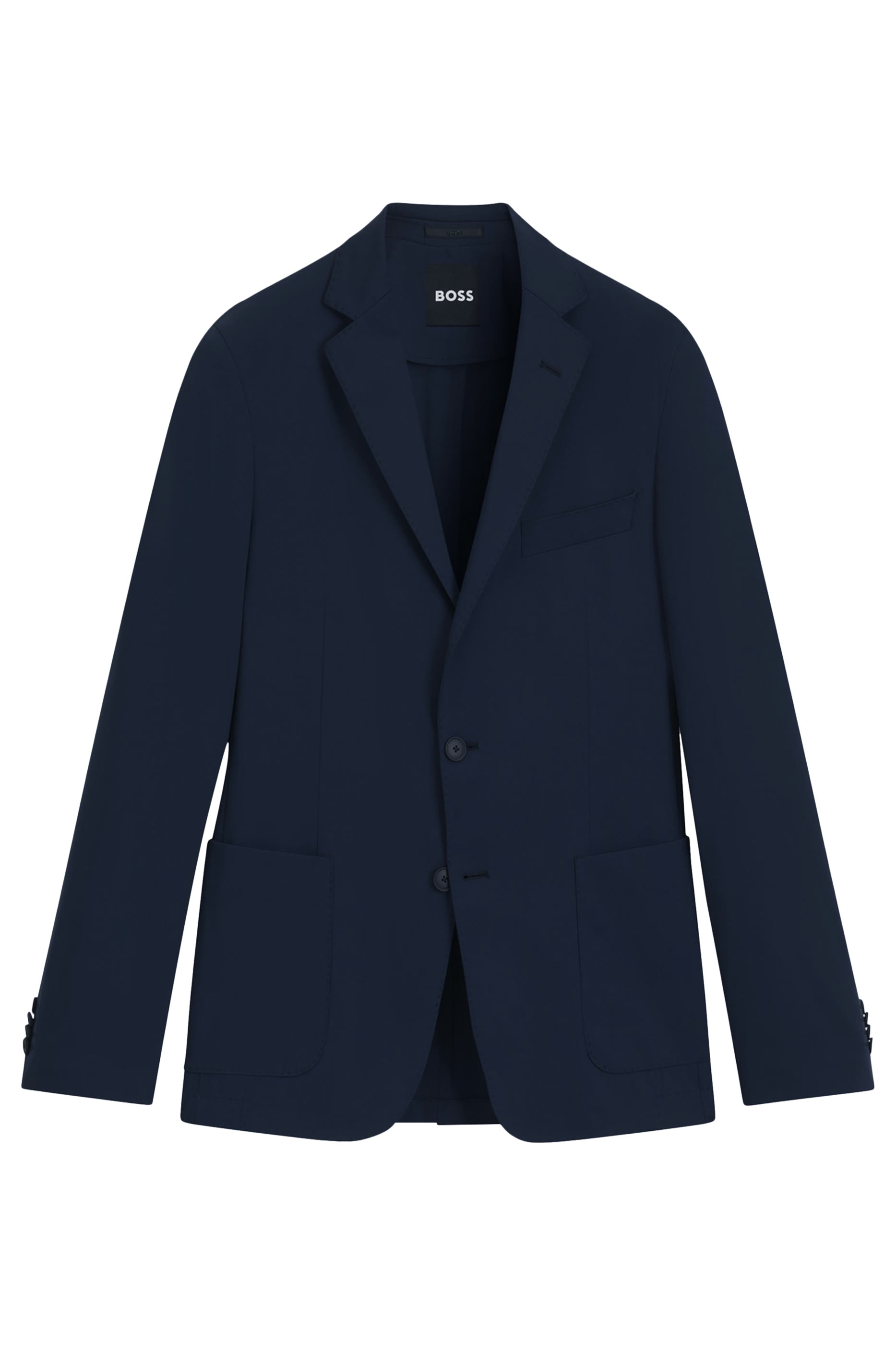 Slim-Fit Jacket in Performance-Stretch Jersey 