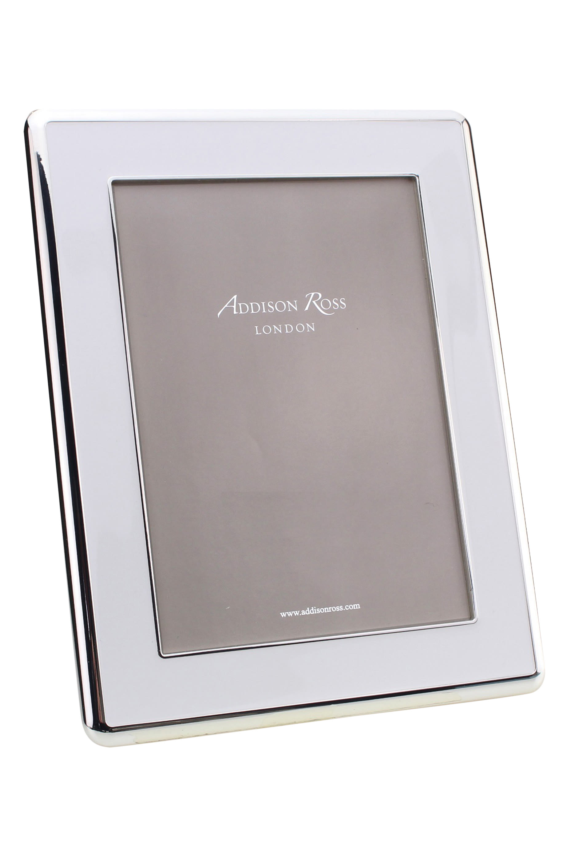 إطار صور مينا بطلاء فضي وتفاصيل مقوسة 4x6