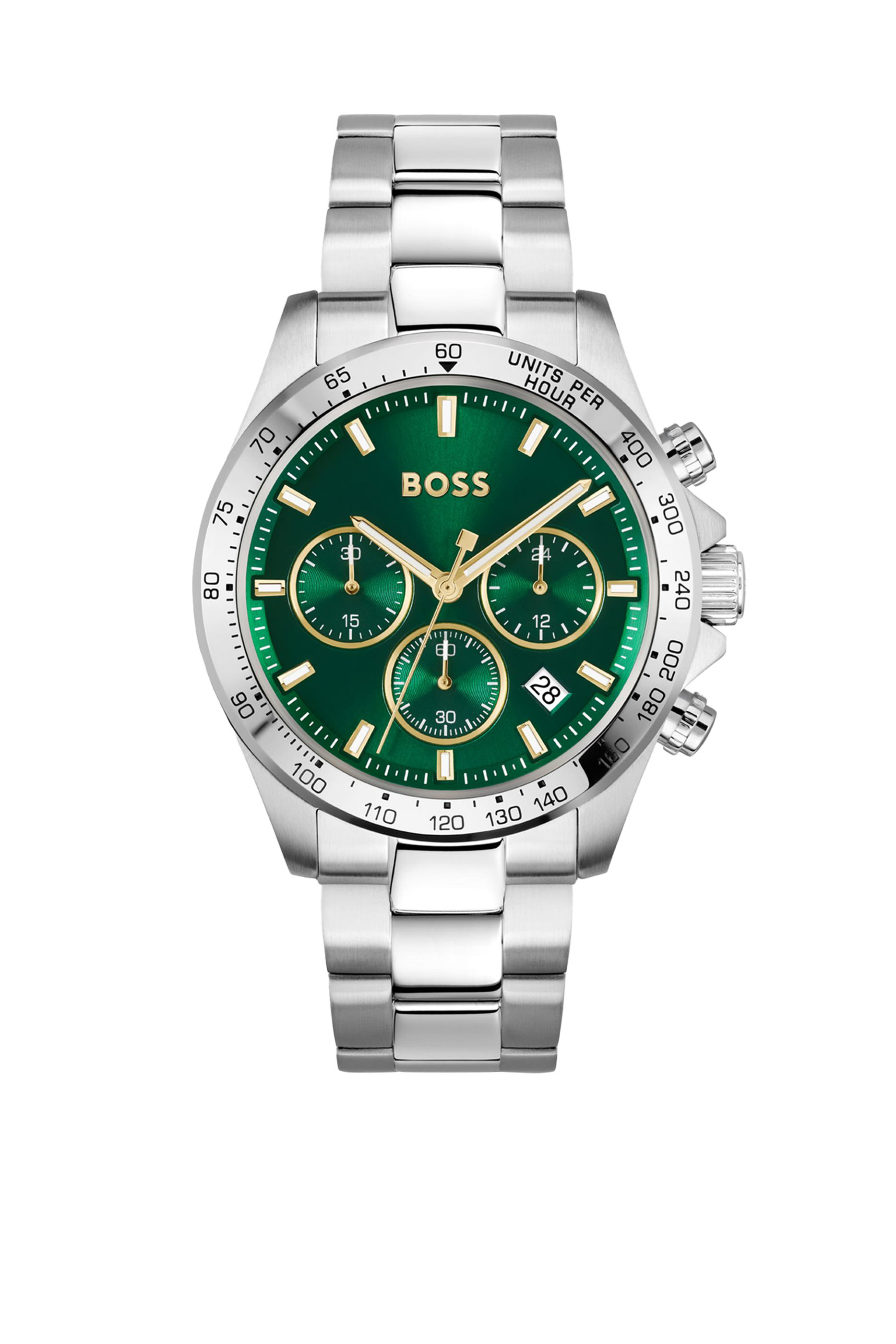 ساعة هيرو كرونوغراف ستانلس ستيل