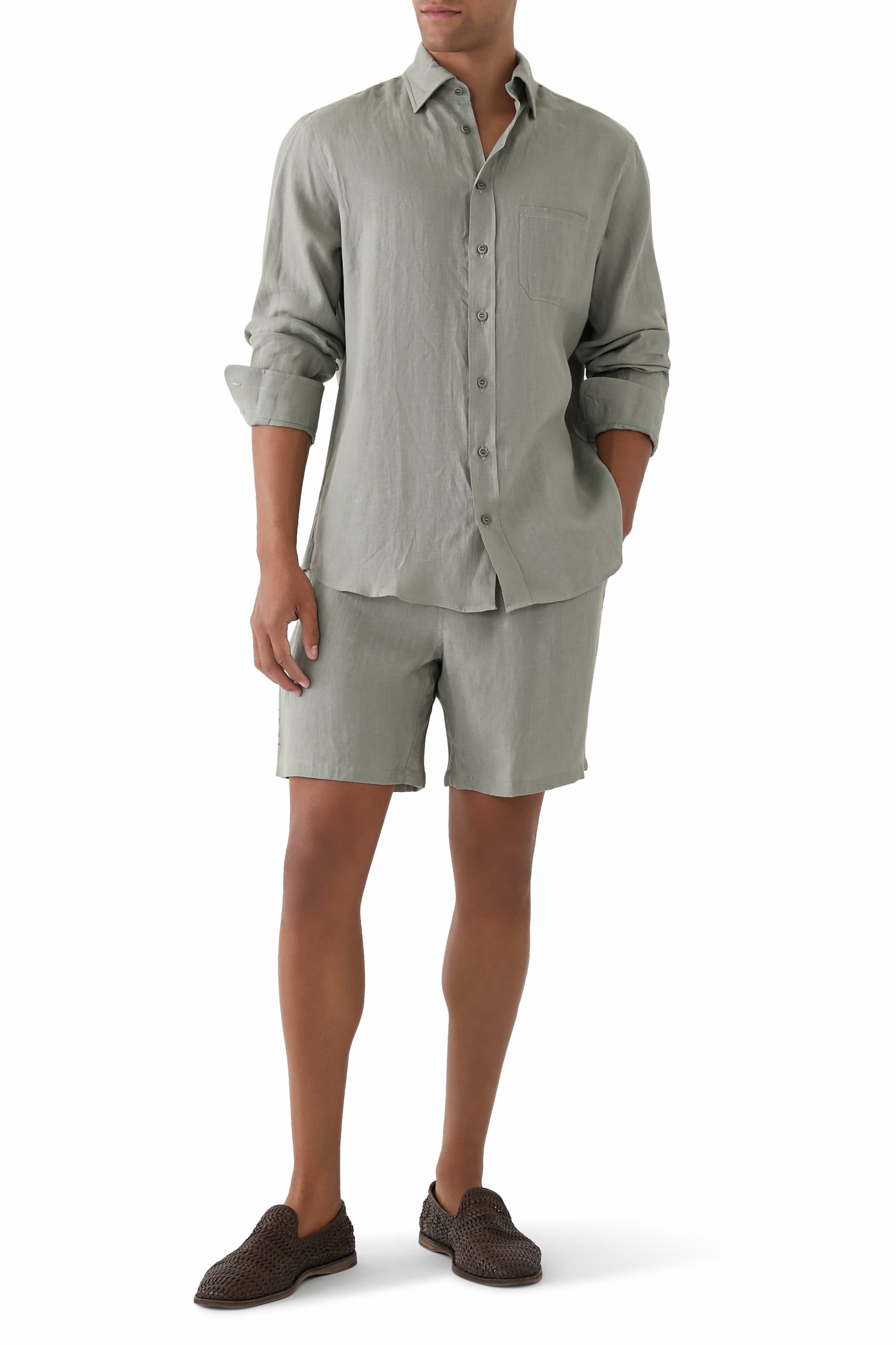 شورت سباحة قماش قنب