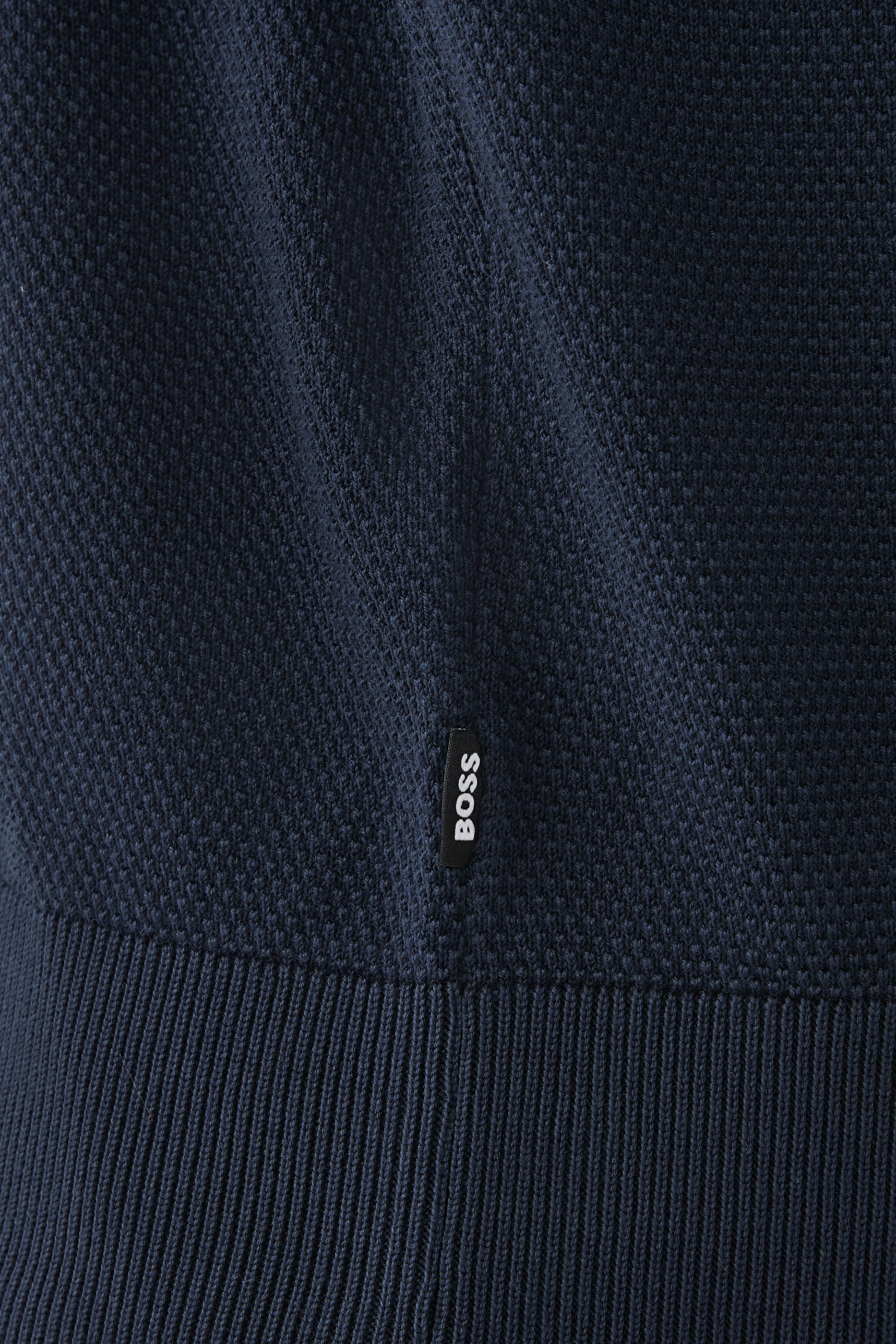 سترة بنقشات دقيقة قطن