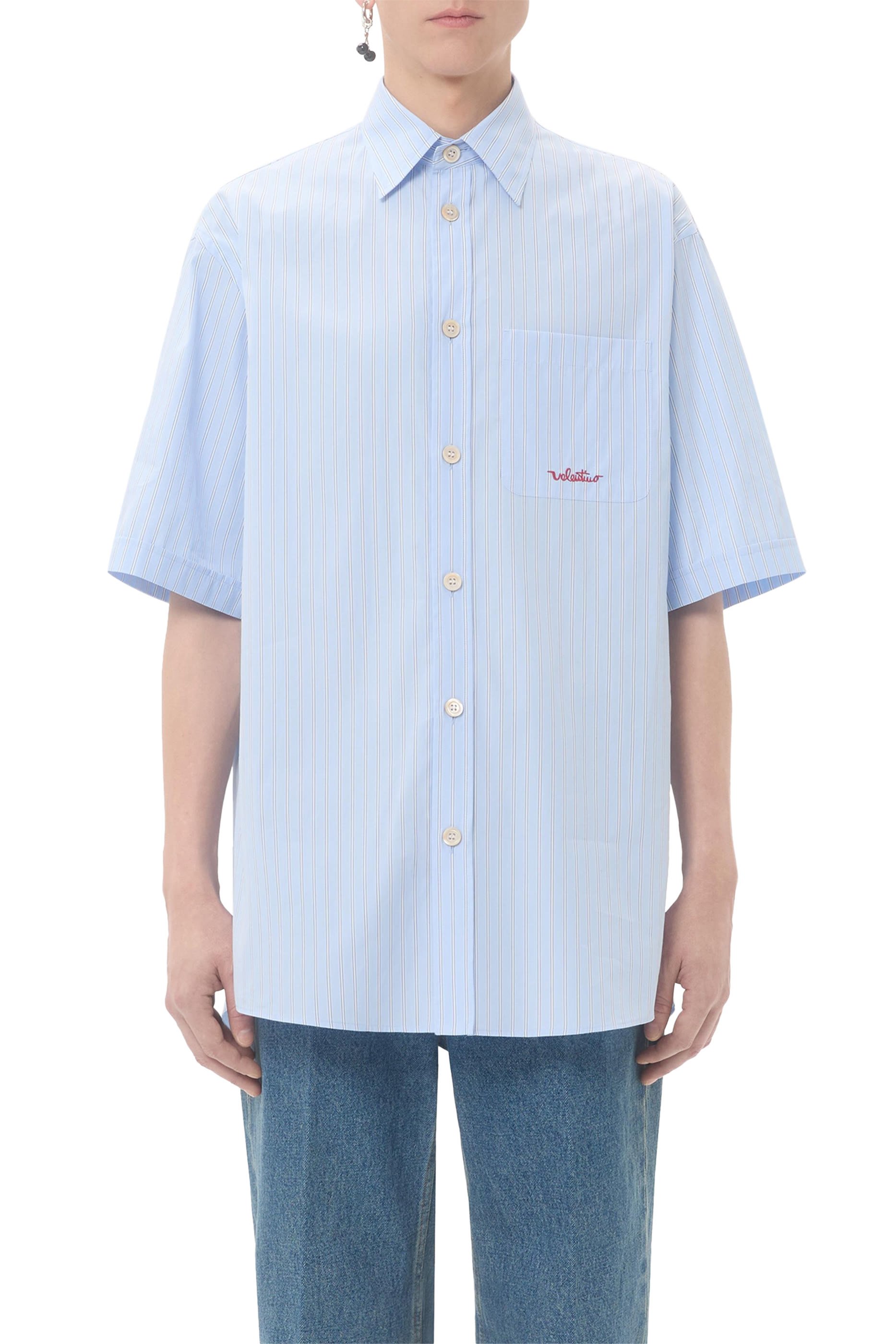 قميص بتطريز قطن