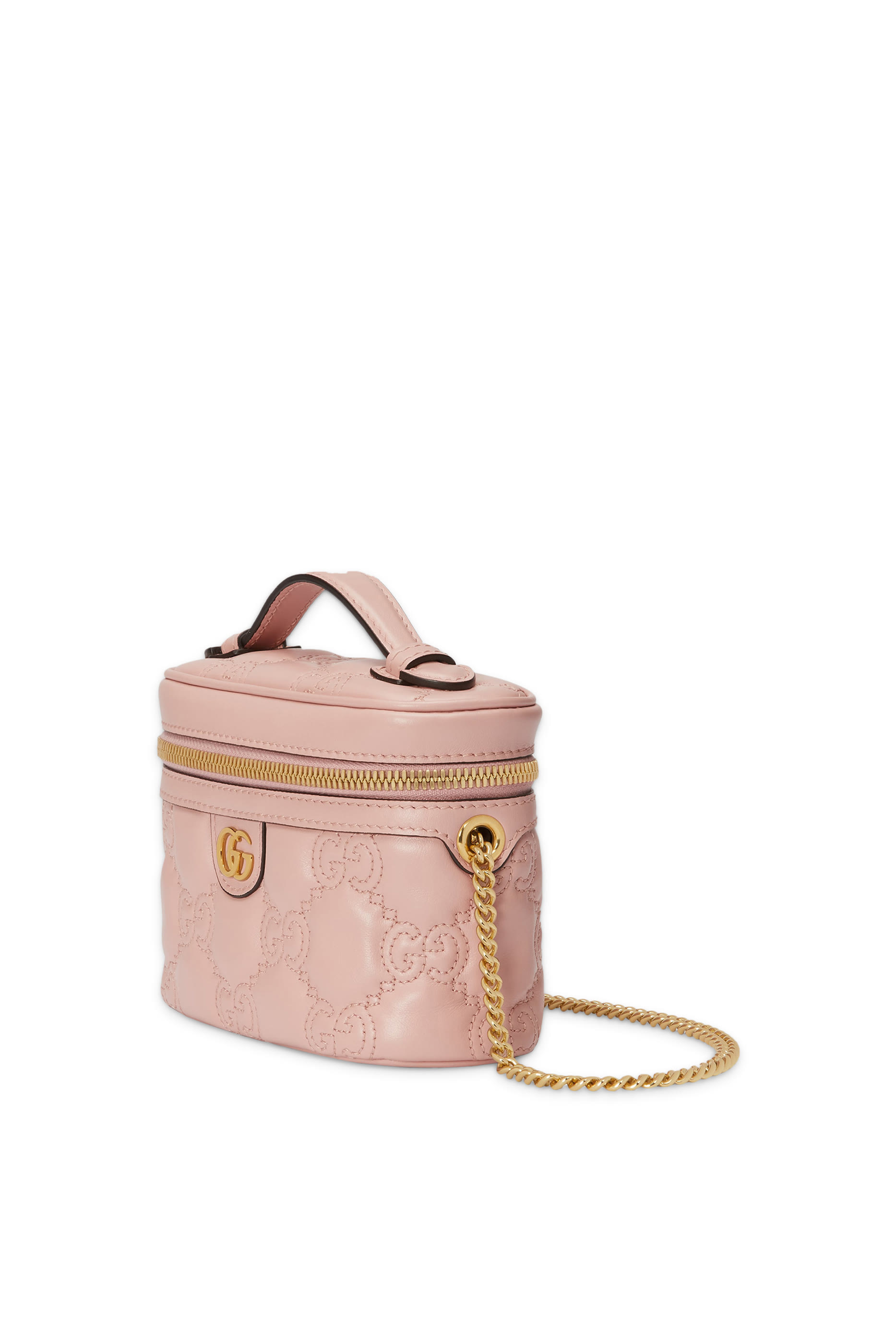 حقيبة صغيرة مبطنة بنقشة حرفي شعار الماركة ويد علوية