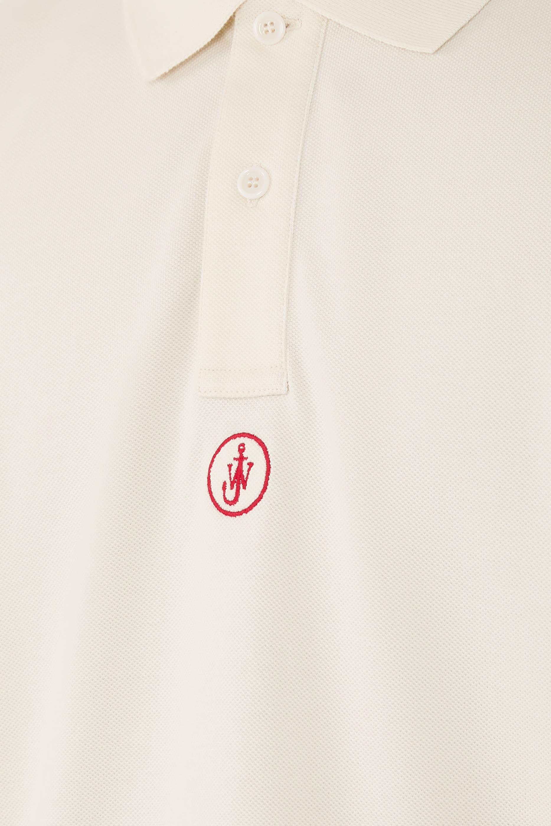 قميص بولو بتطريز مرساة