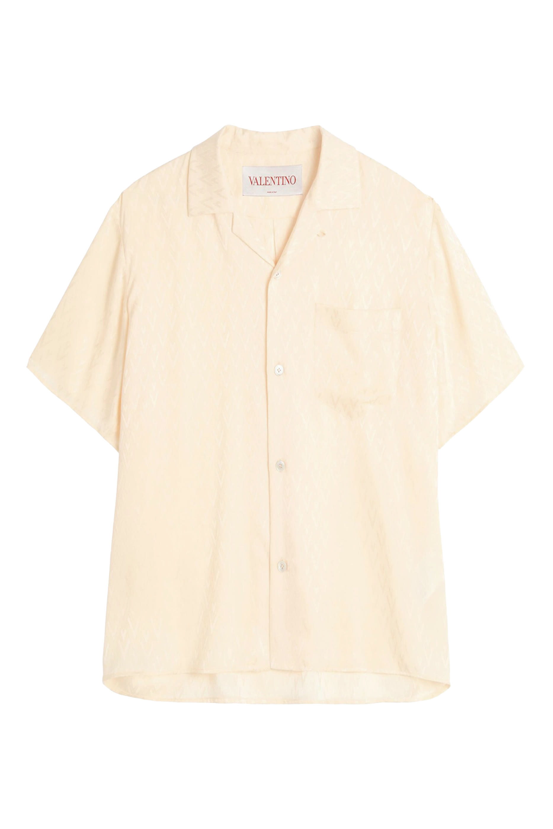 قميص مزين كليا بشعار الماركة تويل