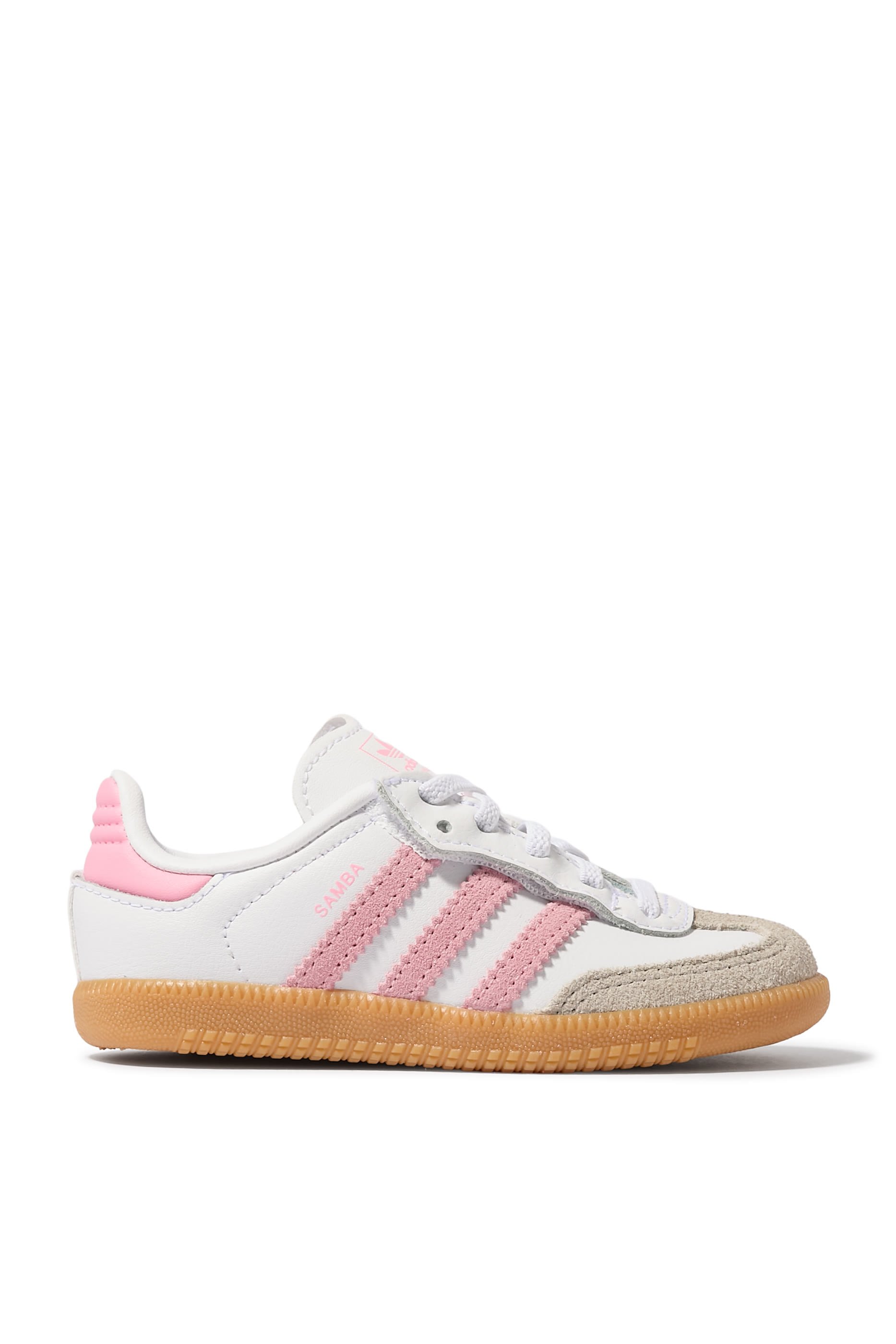 Kids Samba OG Comfort Closure Elastic Lace Sneakers