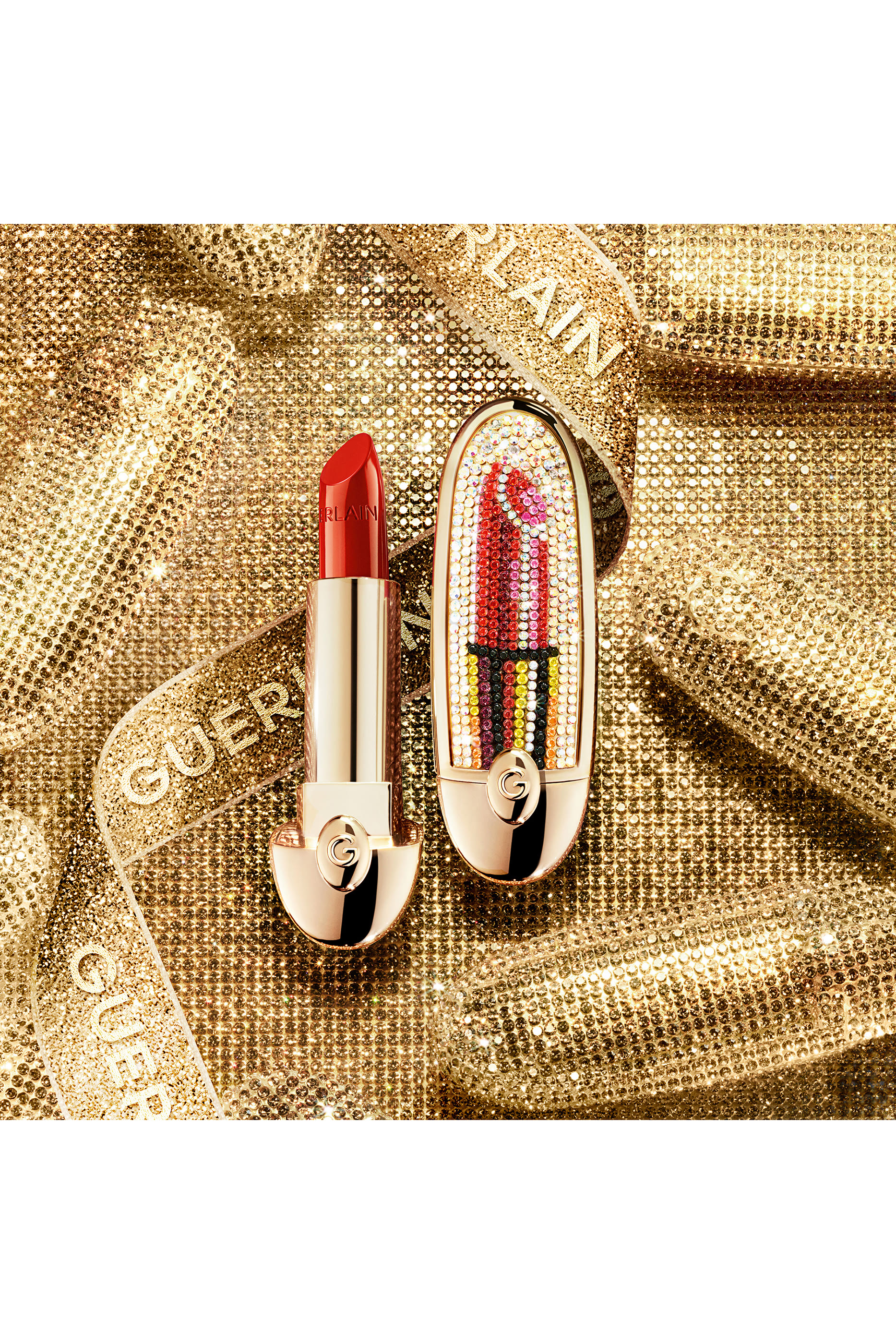 عبوة إعادة ملء أحمر شفاه روج جي فائق العناية بالشفاه