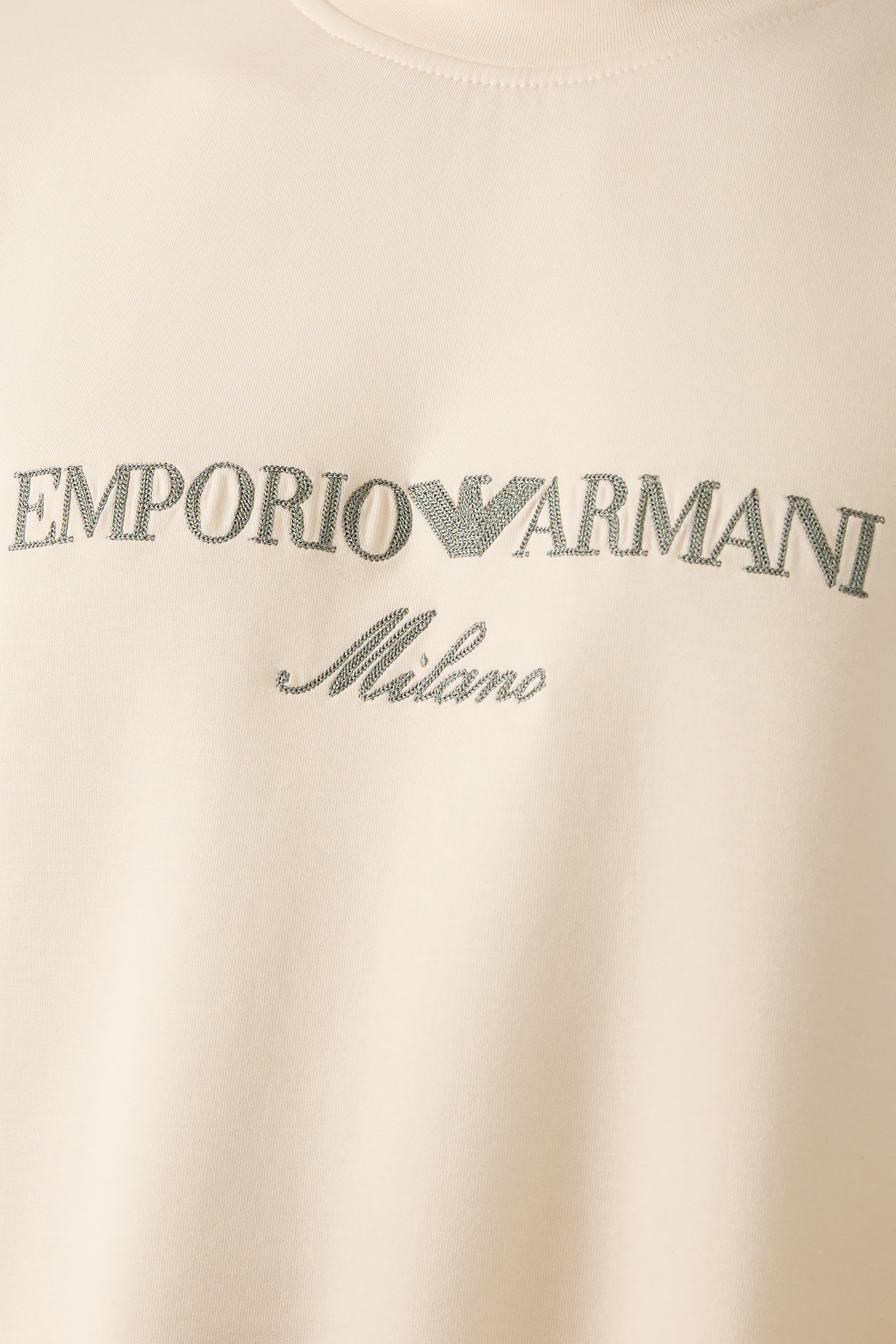 سويت شيرت مطرز بشعار الماركة