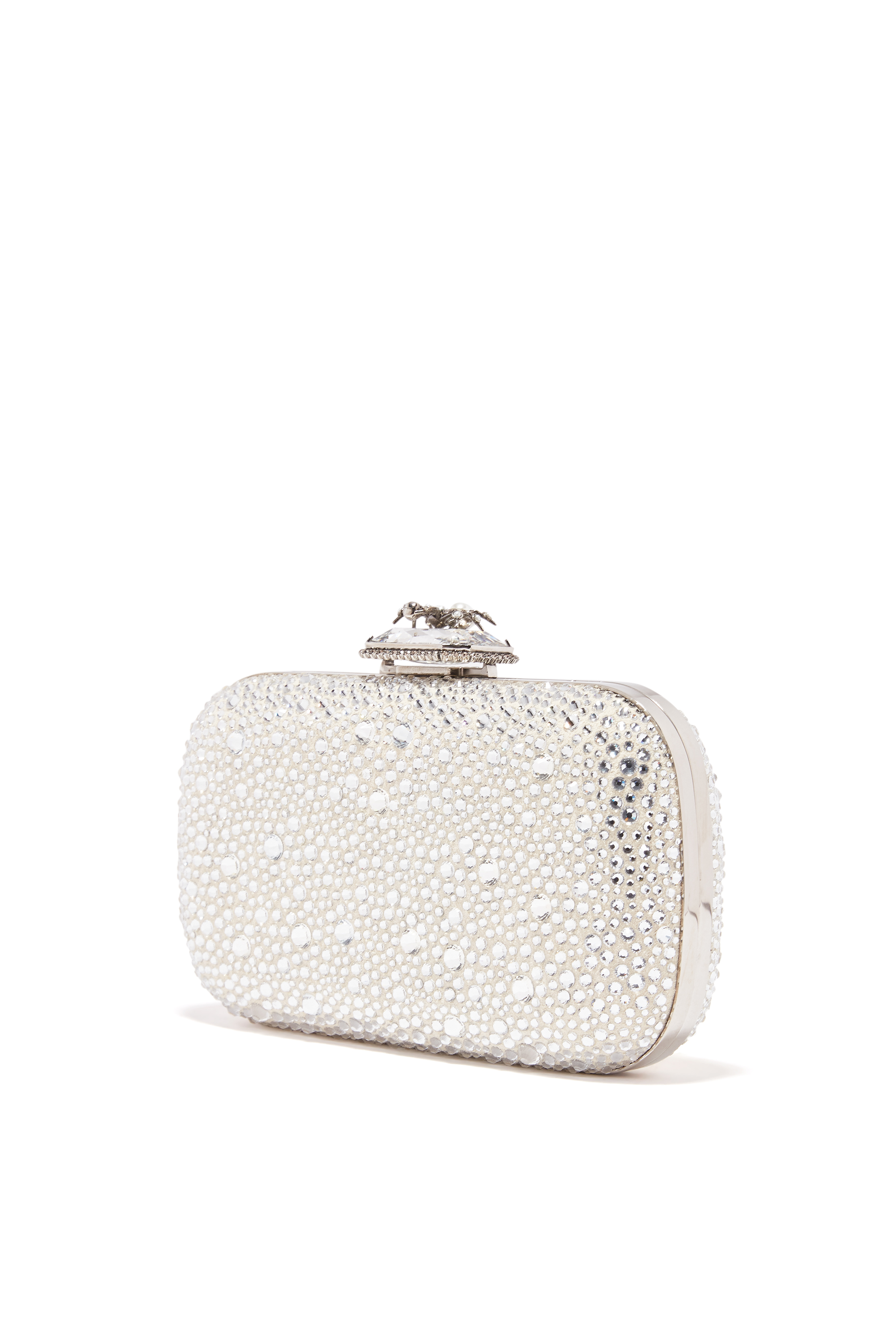 كلاتش مربع بحلية عنكبوت