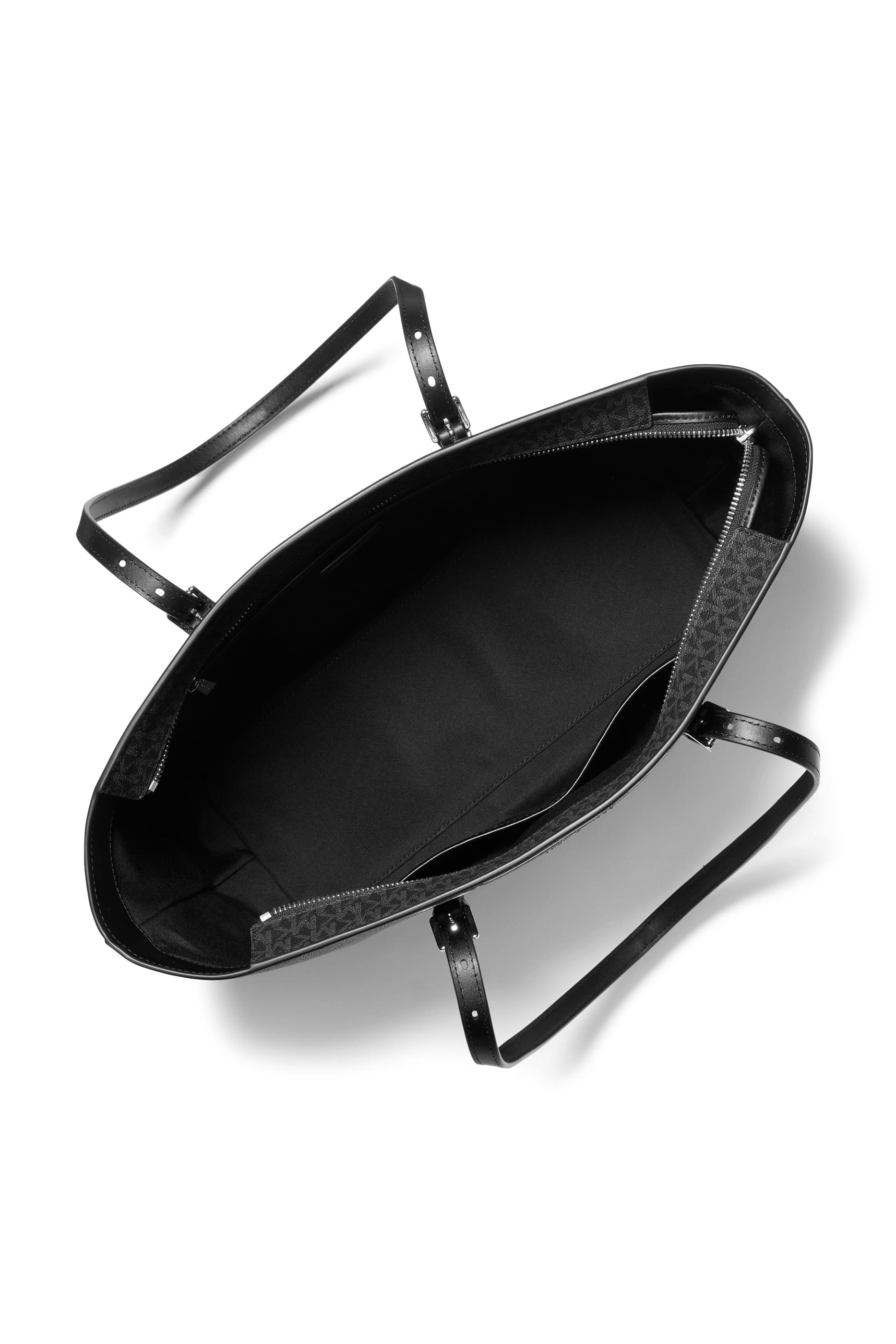 Quinn Large Signature Logo Leather Tote Bag