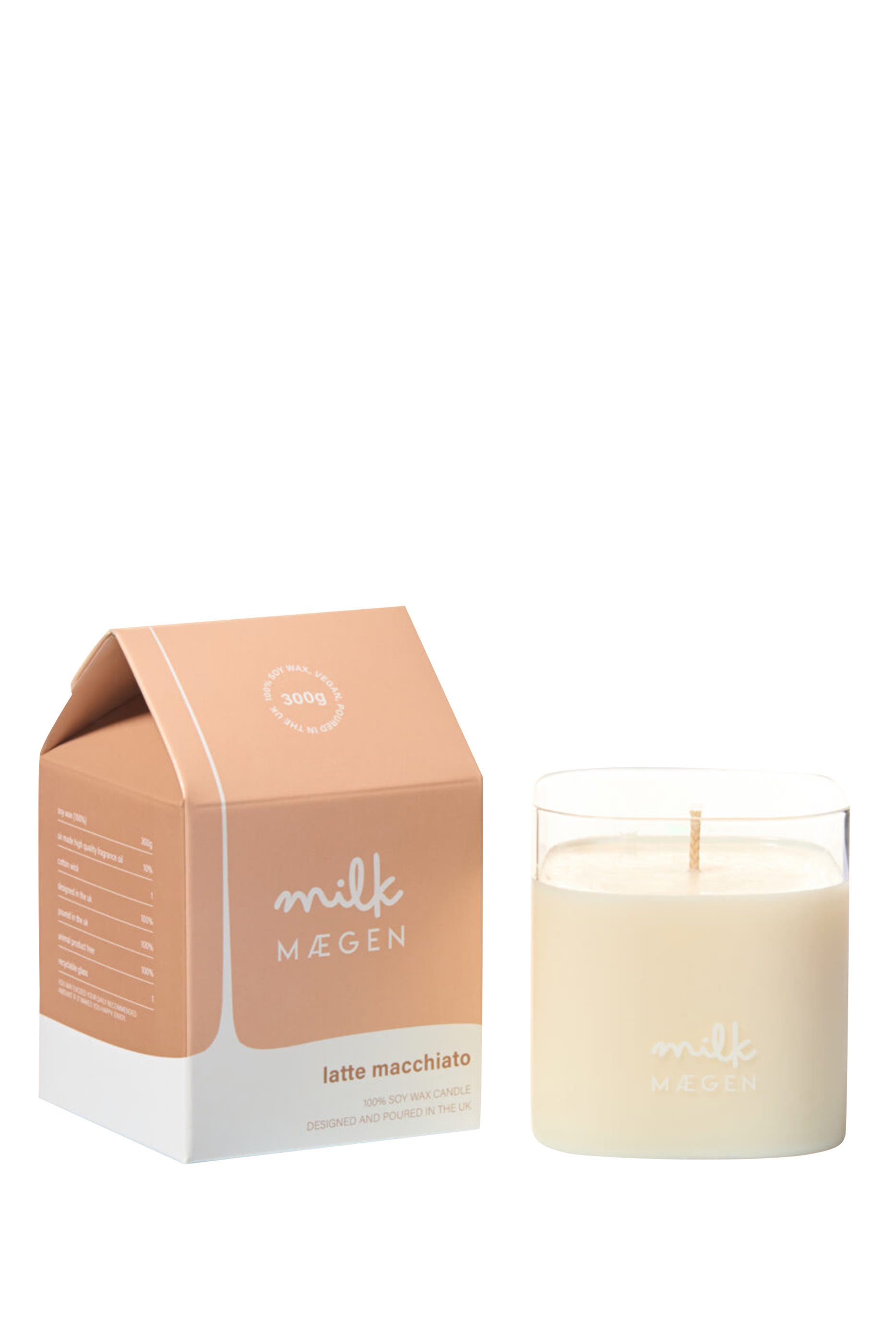 شمعة ميلك معطرة  لاتيه ماكياتو