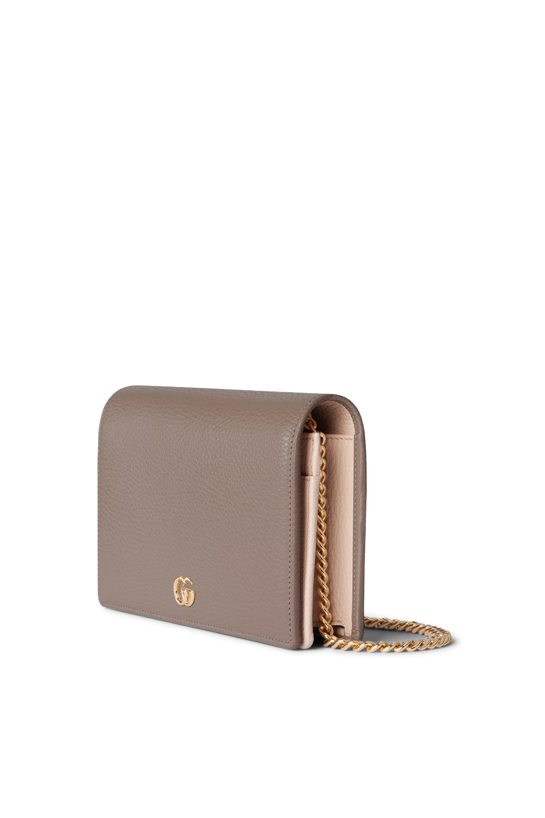 حقيبة مارمونت صغيرة بحرفي شعار الماركة بحمالة سلسلة