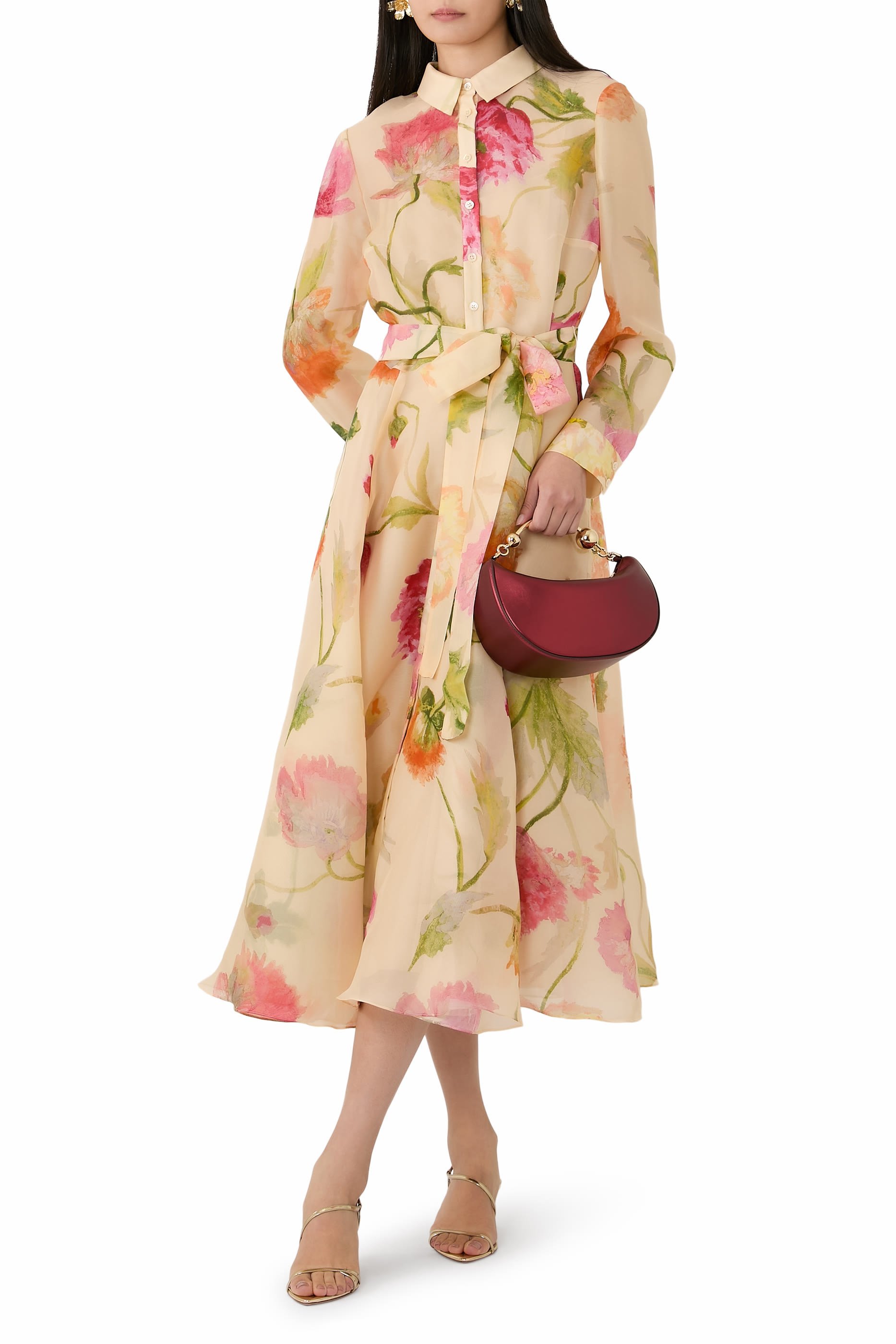 فستان سهرة ترينش أورغانزا