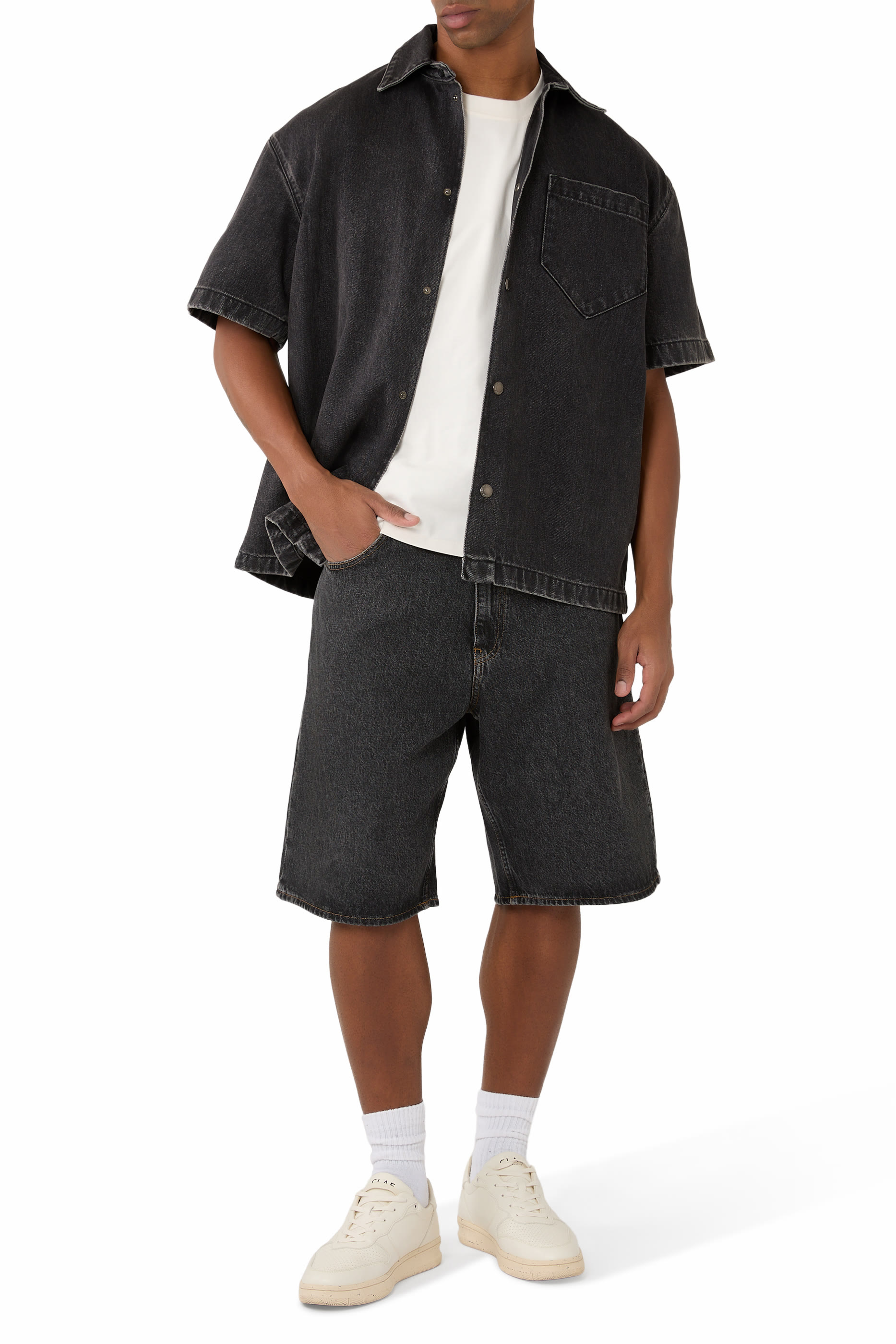 قميص كامب دنيم