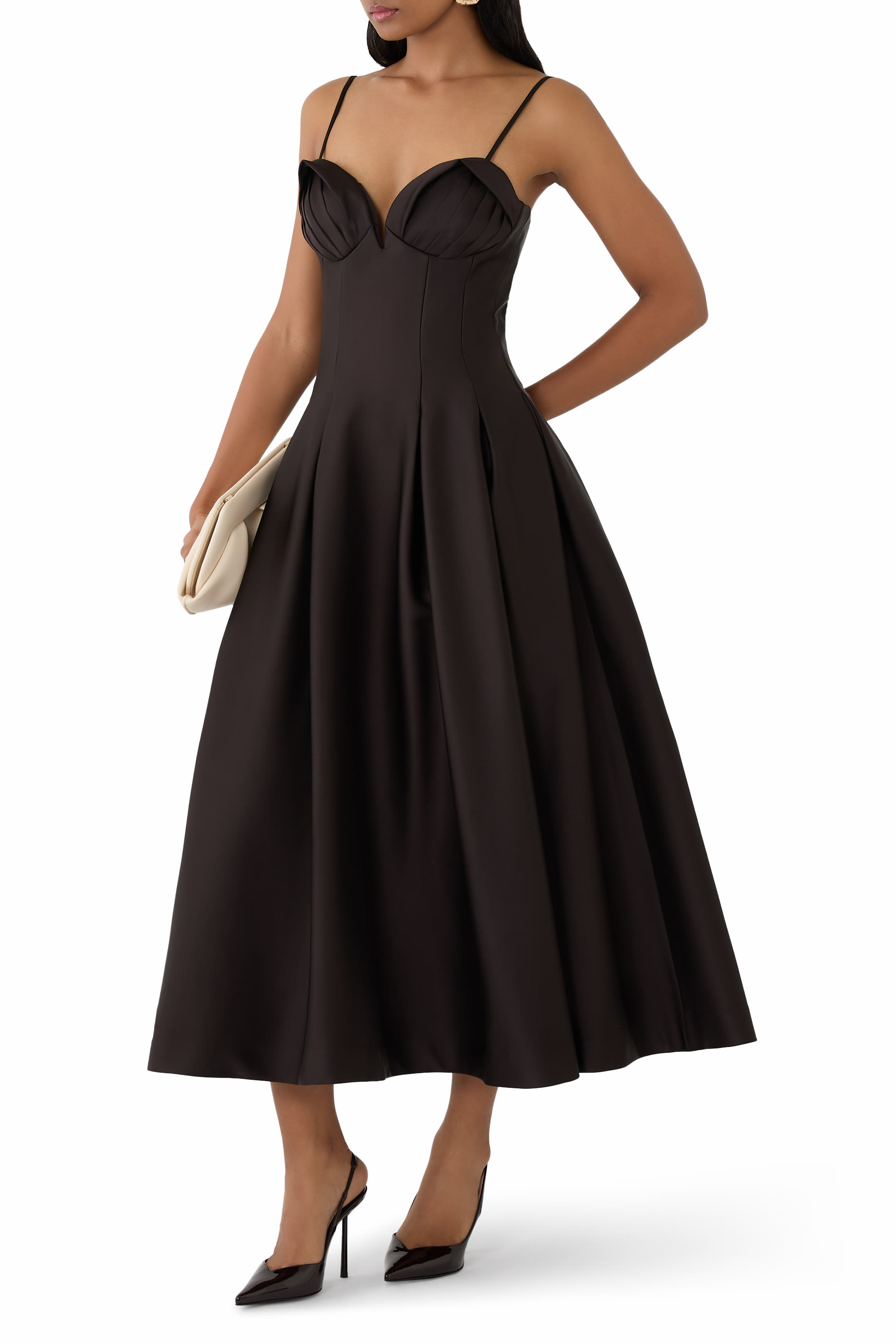 حذاء كلاسيكي شانيل فيفيان 90 بسير خلفي