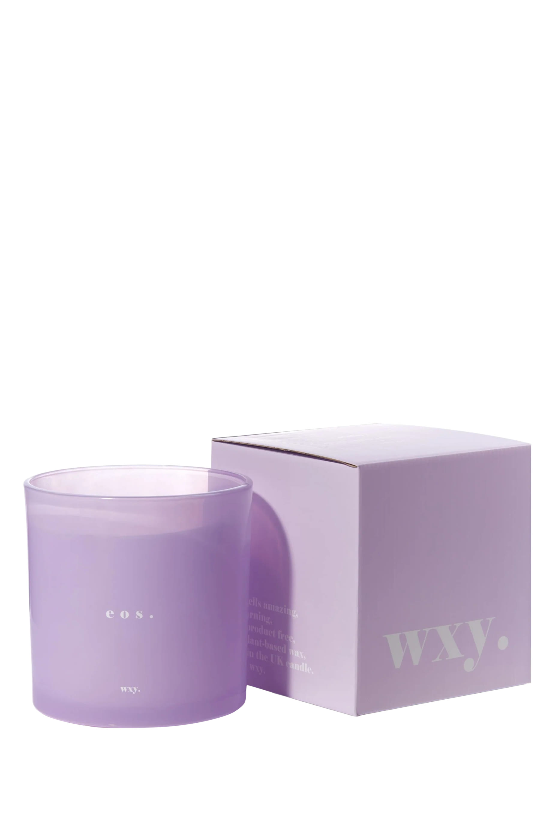 شمعة معطرة كلاسيك كبيرة جدا إي أو أس برائحة جذر الأوريس والعنبر