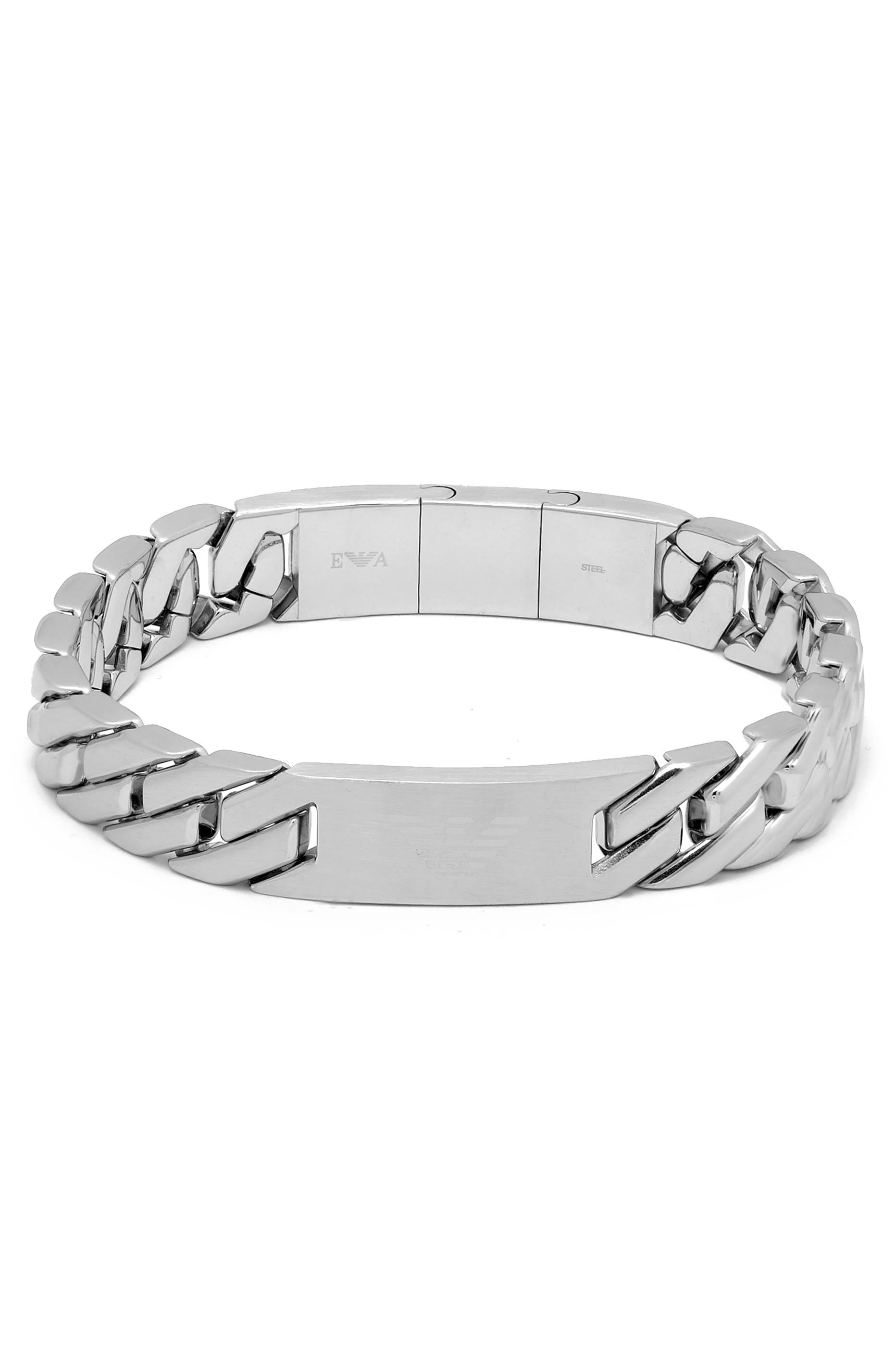 سوار بحلقات سلسلة بشعار الماركة